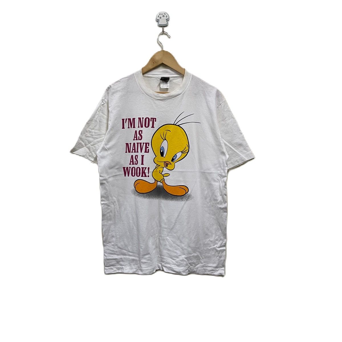 Cartoon Network Vintage 90s tweety cartoon tshirt by warner bros Size US L / EU 52-54 / 3 - 1 Thumbnail