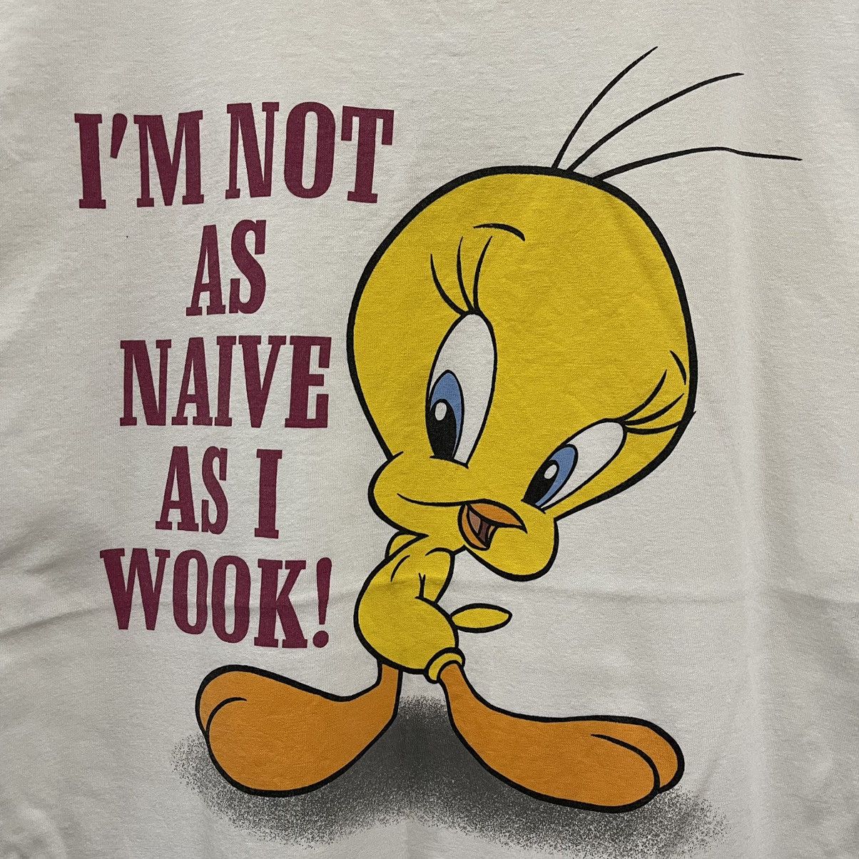Cartoon Network Vintage 90s tweety cartoon tshirt by warner bros Size US L / EU 52-54 / 3 - 2 Thumbnail