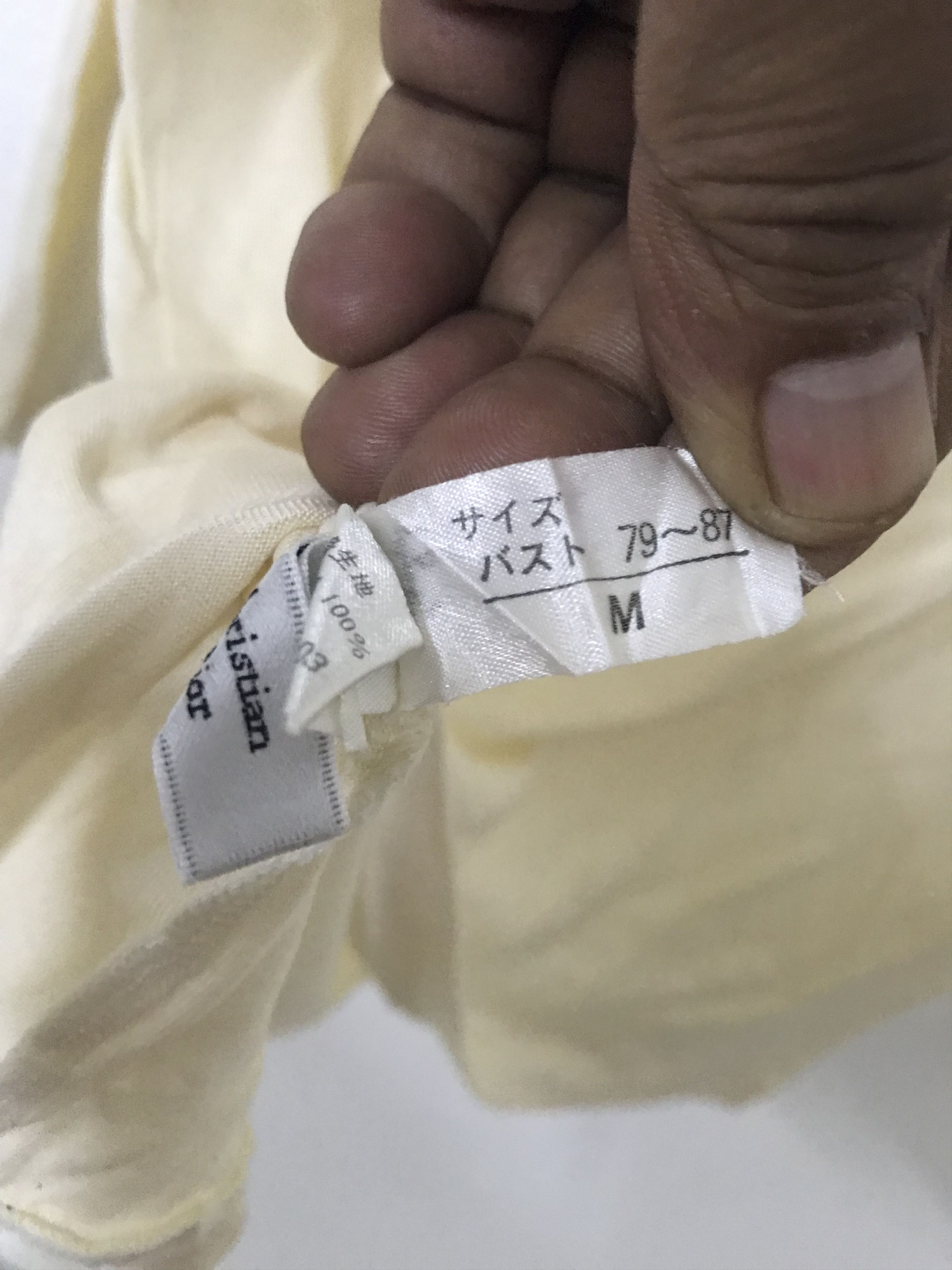 Christian Dior Monsieur × Dior × Vintage vintage christian dior longsleeve singlestitches Size M / US 6-8 / IT 42-44 - 10 Thumbnail