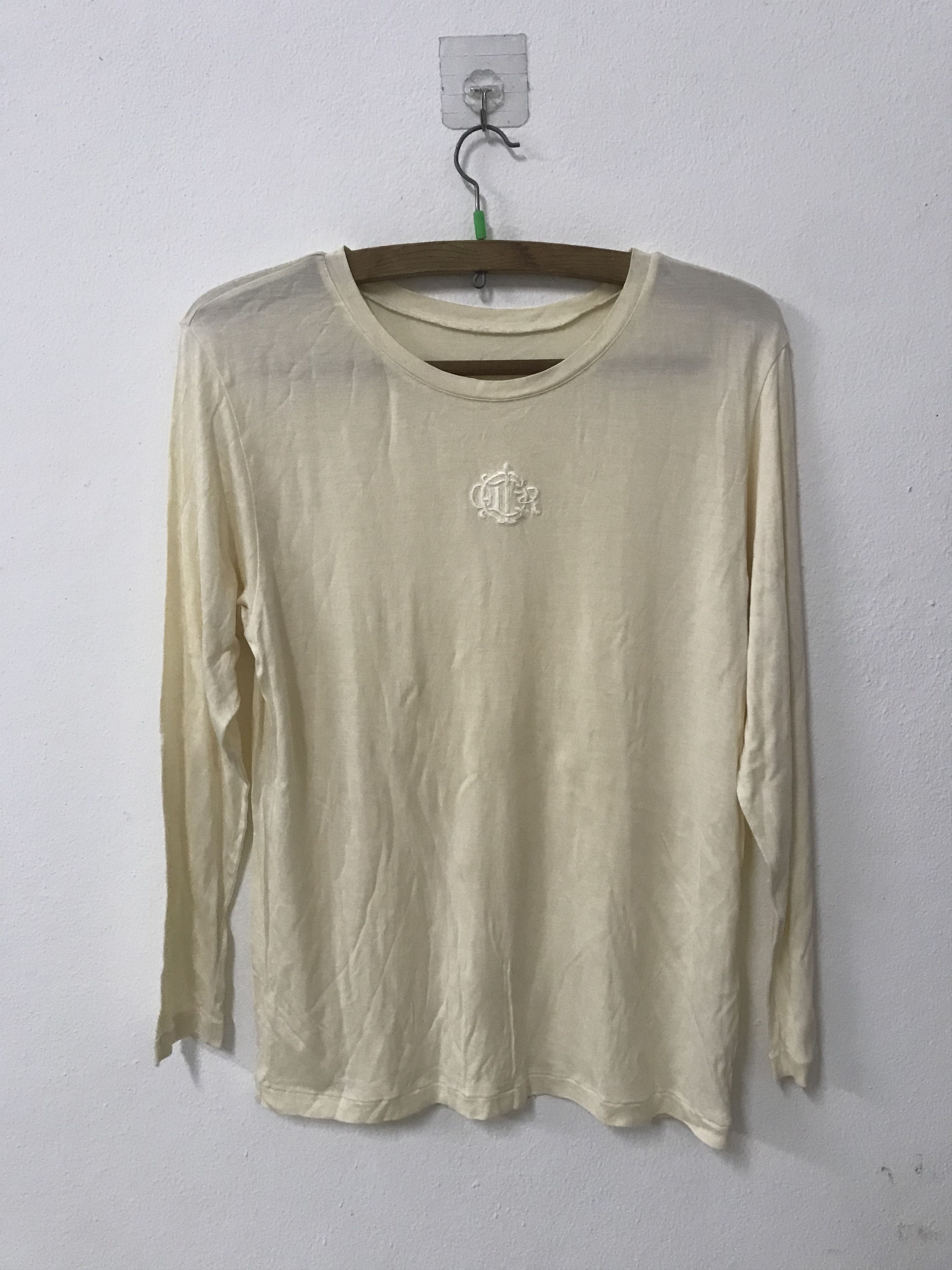 Christian Dior Monsieur × Dior × Vintage vintage christian dior longsleeve singlestitches Size M / US 6-8 / IT 42-44 - 1 Thumbnail