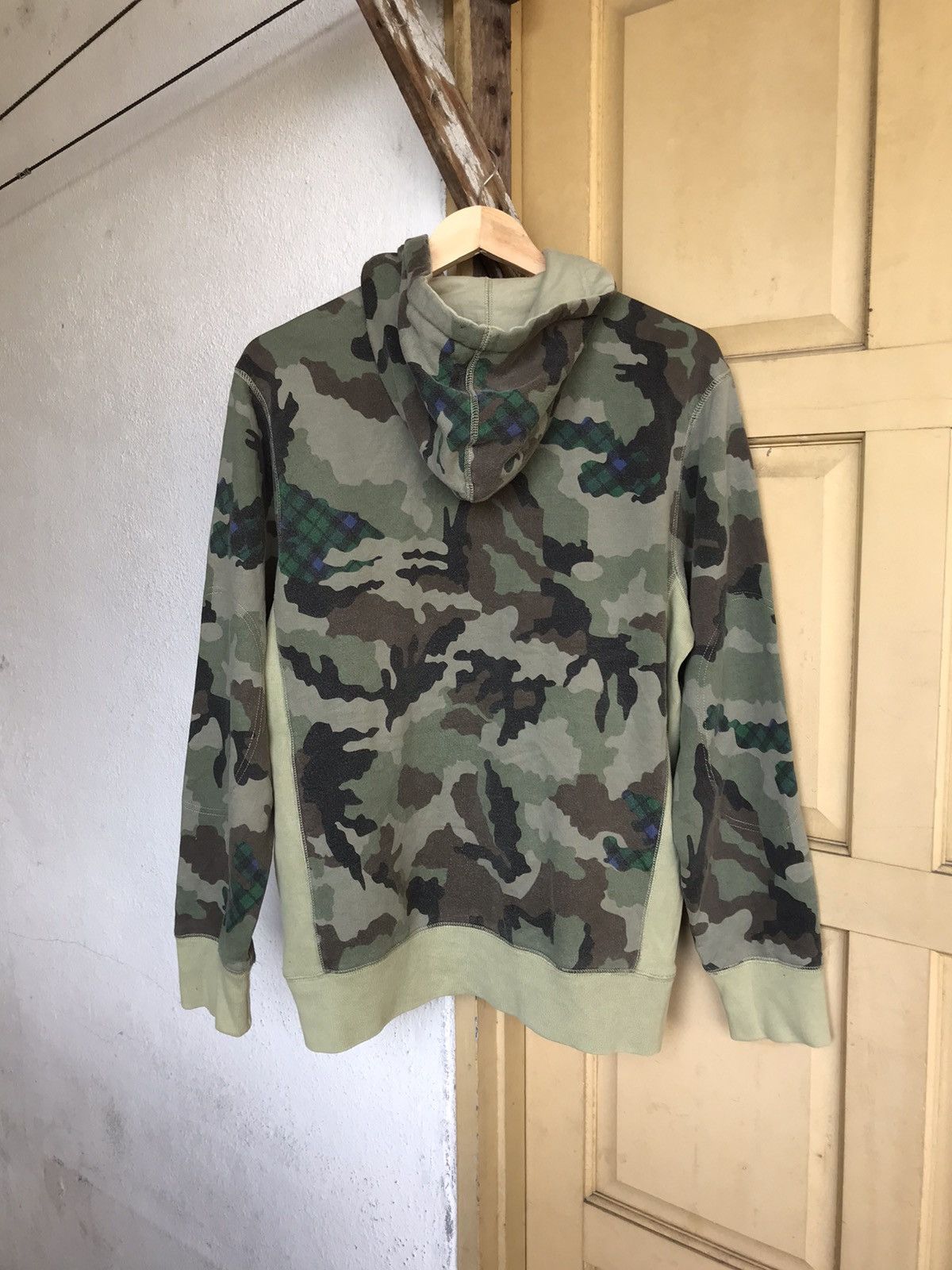 Stussy Rare❗️Vintage Stussy Camo Sweater Hoodie Inspired Bape Size US M / EU 48-50 / 2 - 3 Thumbnail