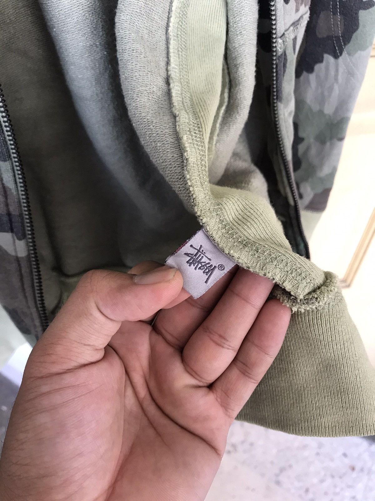 Stussy Rare❗️Vintage Stussy Camo Sweater Hoodie Inspired Bape Size US M / EU 48-50 / 2 - 13 Thumbnail