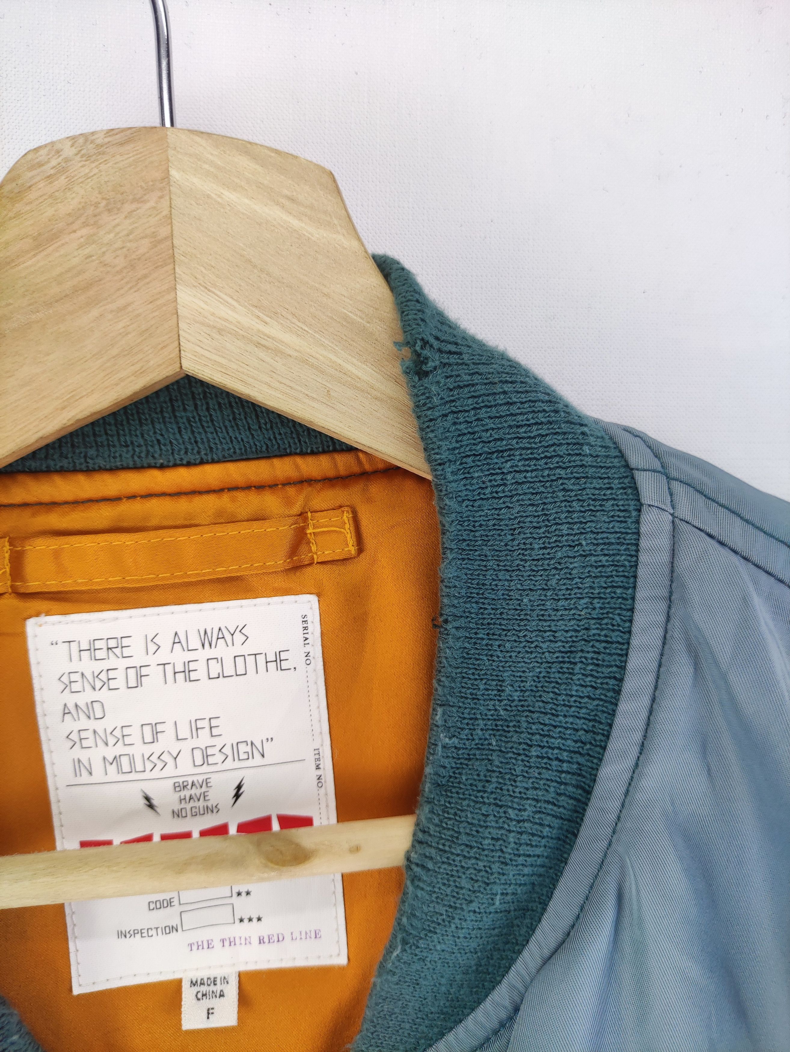 MOUSSY Vintage Moussy Bomber Jacket Zipper Size US XL / EU 56 / 4 - 4 Thumbnail