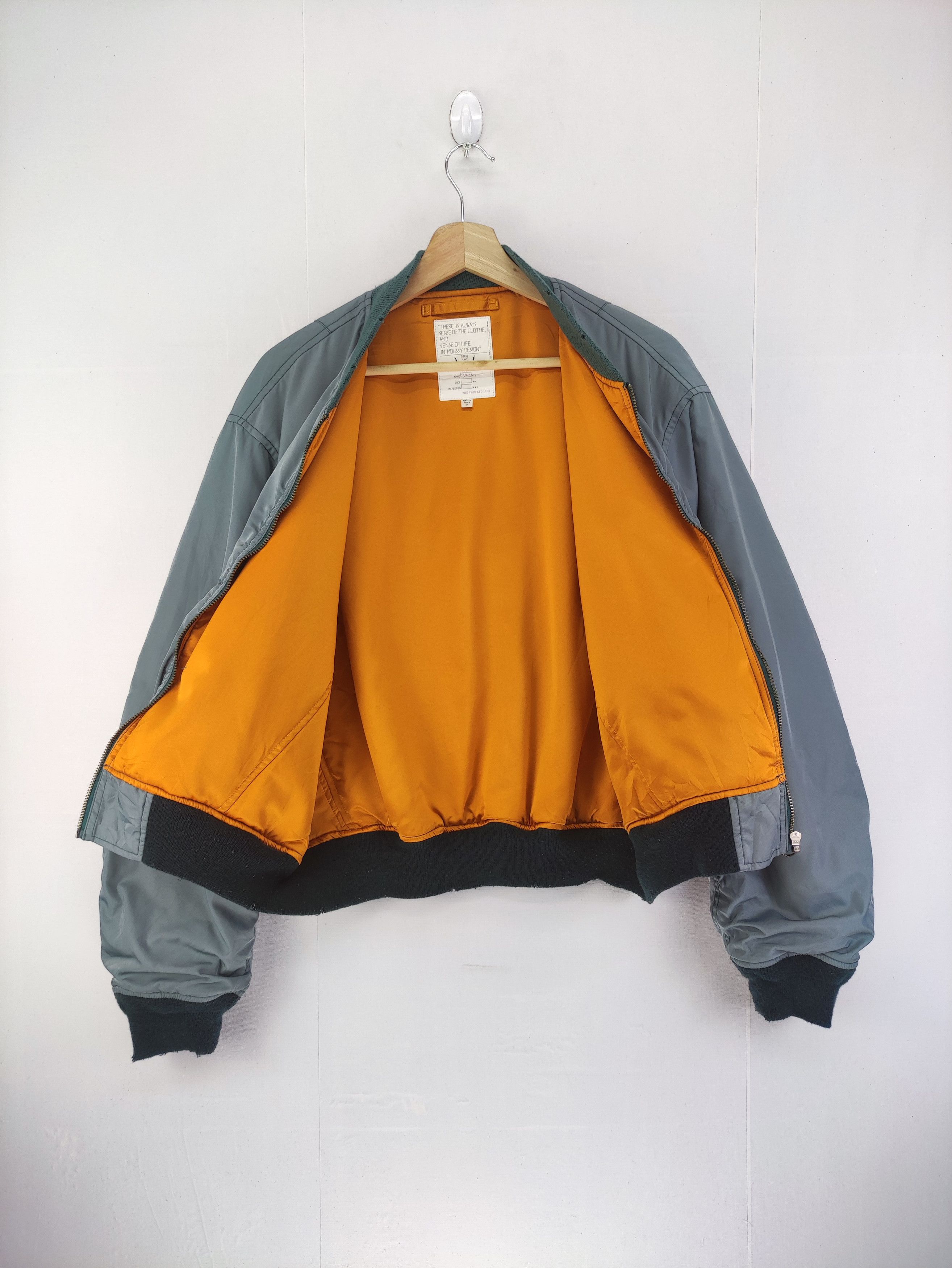 MOUSSY Vintage Moussy Bomber Jacket Zipper Size US XL / EU 56 / 4 - 6 Thumbnail