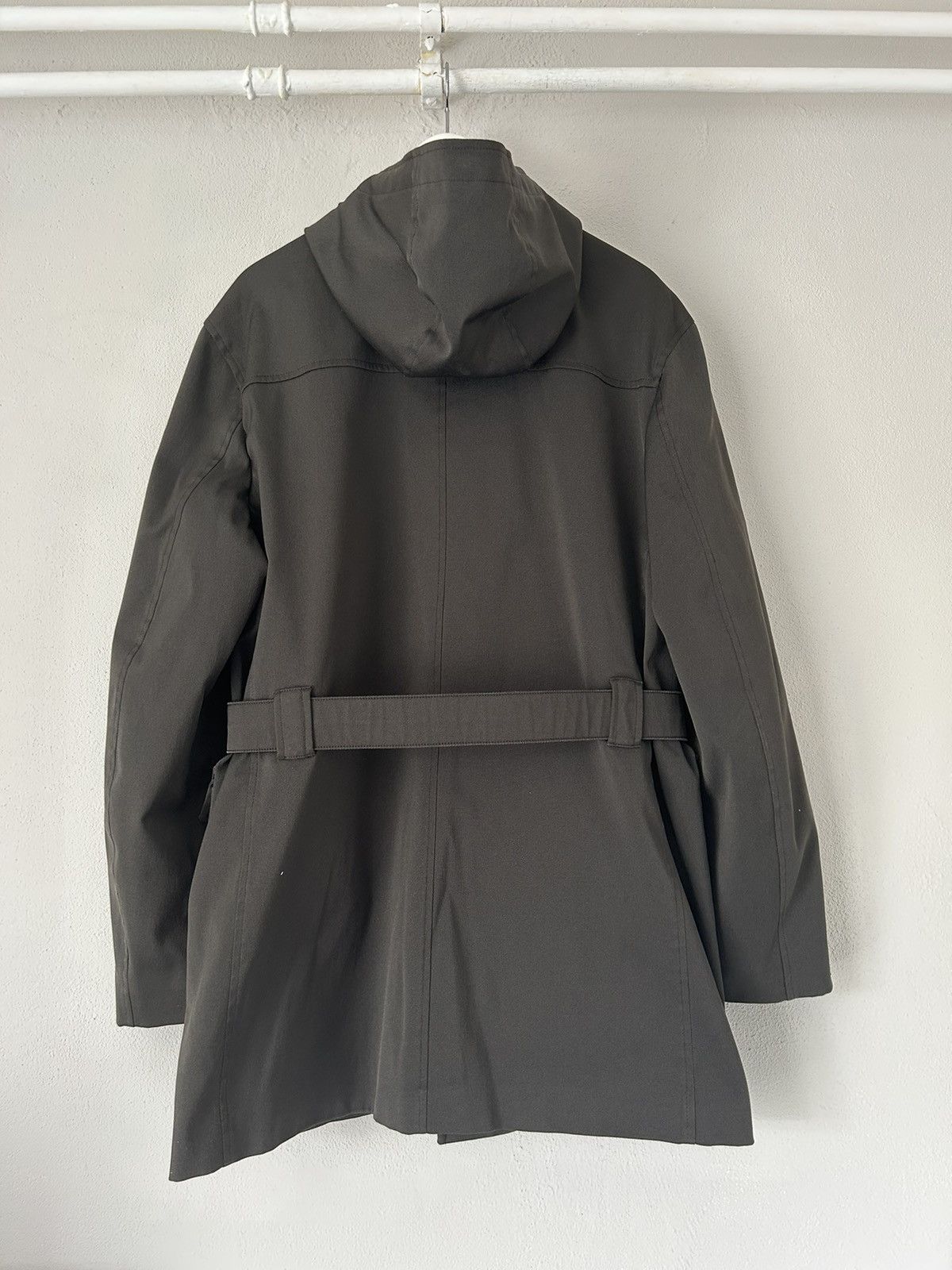 Prada Belted Parka Jacket | Grailed