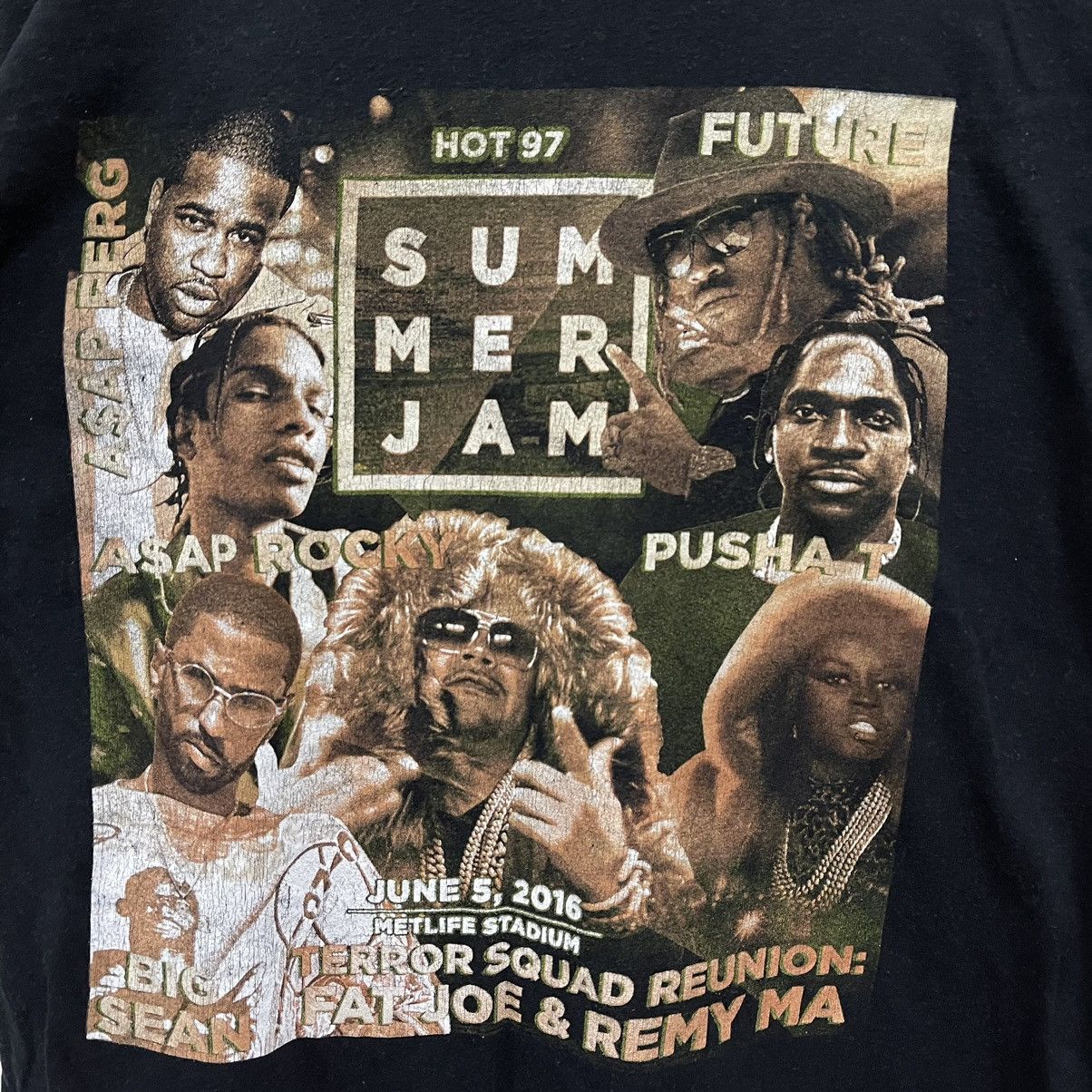 Rap Tees Summerjam 2016 tshirt raptees rapper Size US M / EU 48-50 / 2 - 3 Thumbnail