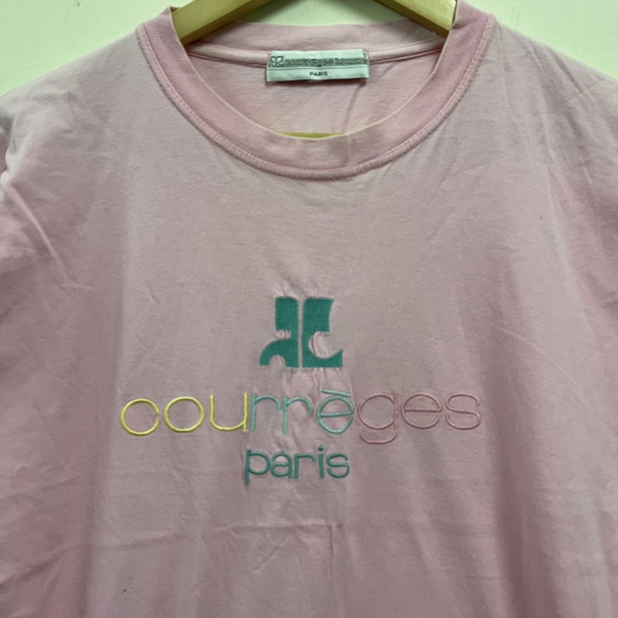 Courreges Courreges paris tshirt Size US L / EU 52-54 / 3 - 2 Thumbnail
