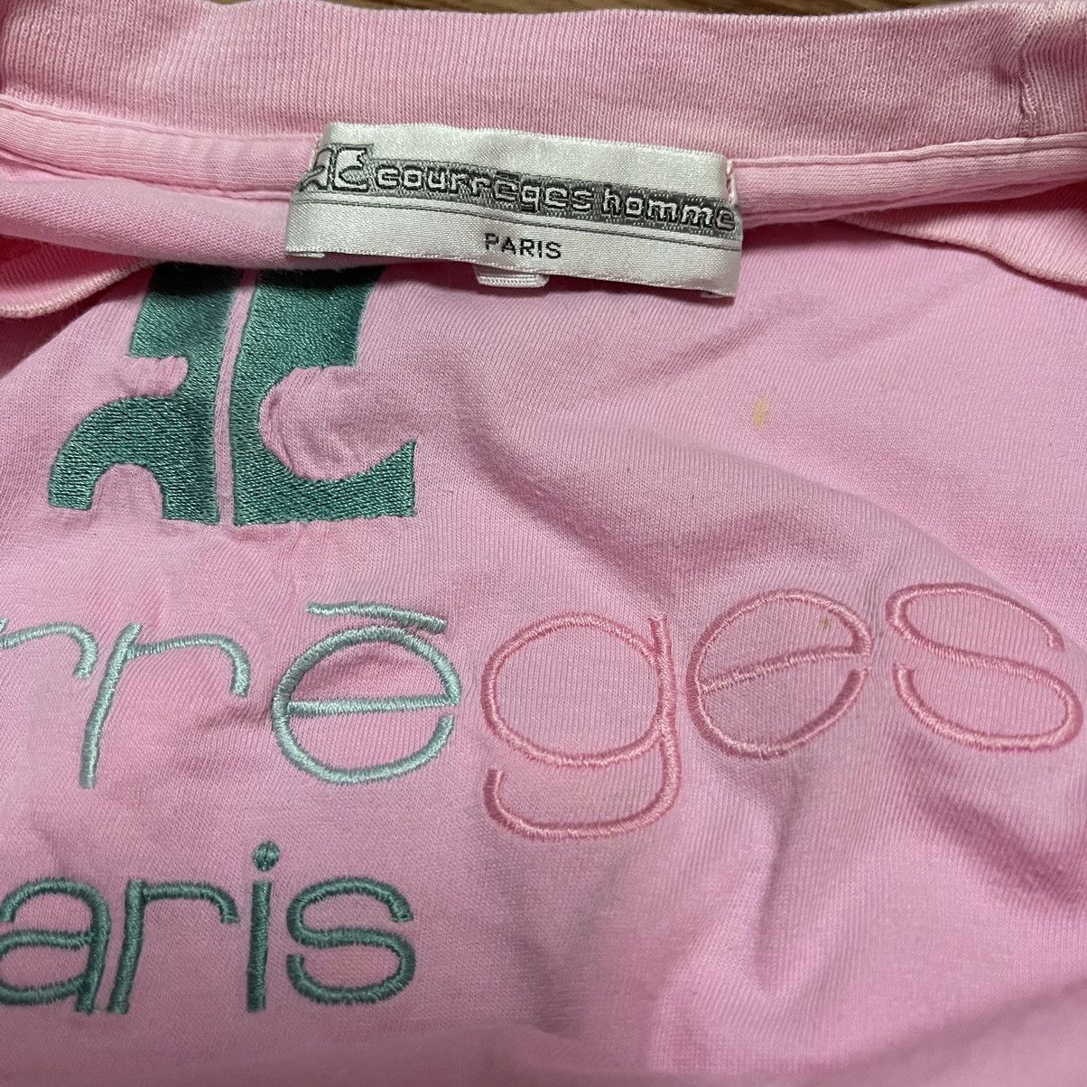 Courreges Courreges paris tshirt Size US L / EU 52-54 / 3 - 3 Thumbnail