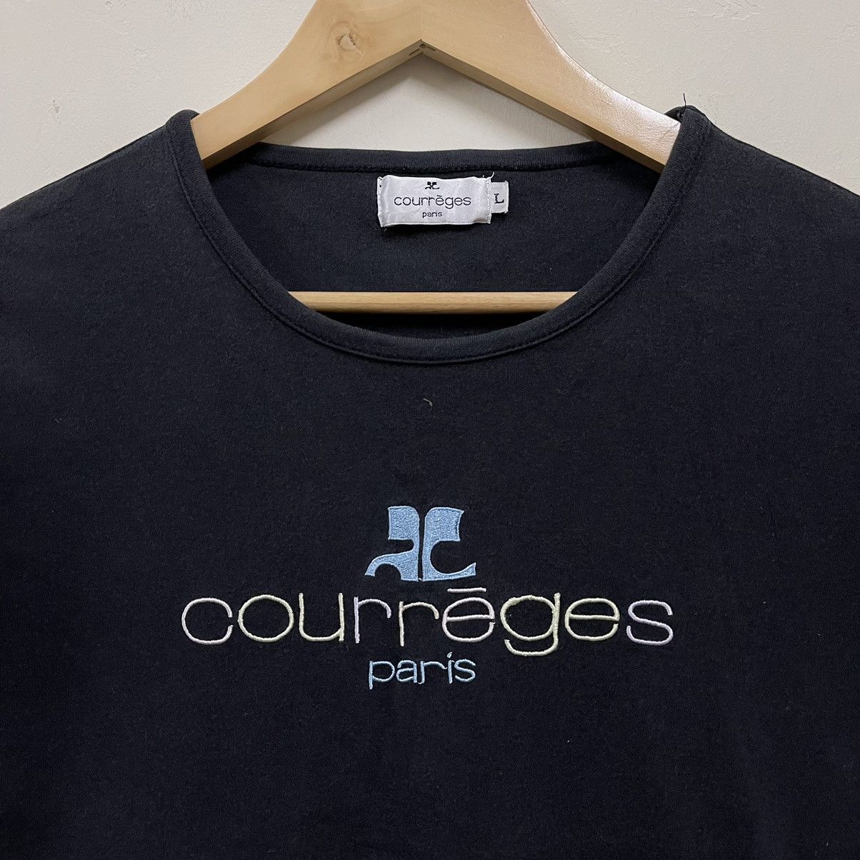 Courreges Courreges paris tshirt Size US M / EU 48-50 / 2 - 2 Thumbnail