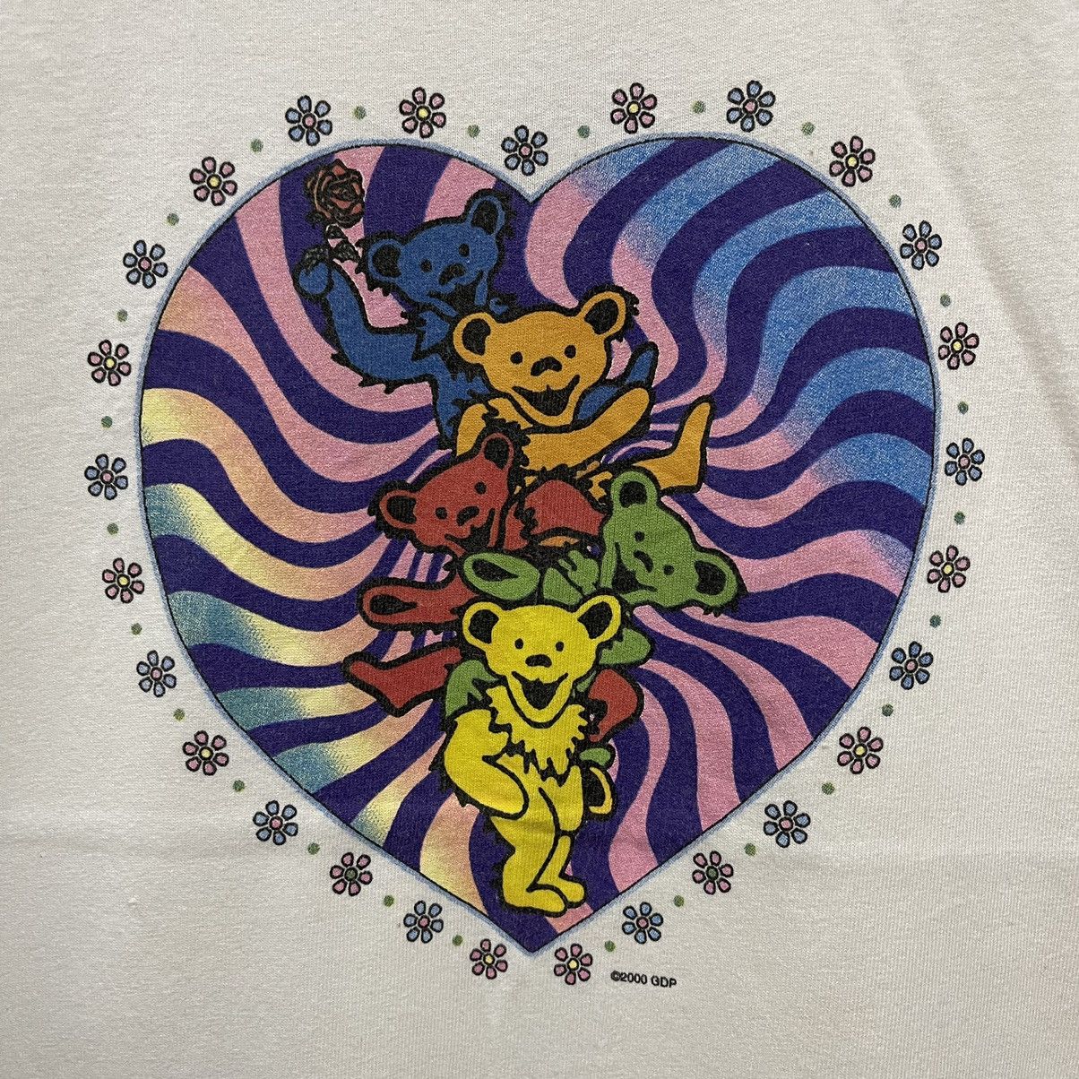 Grateful Dead Vintage 2000 grateful dead bear tshirt Size US S / EU 44-46 / 1 - 2 Thumbnail