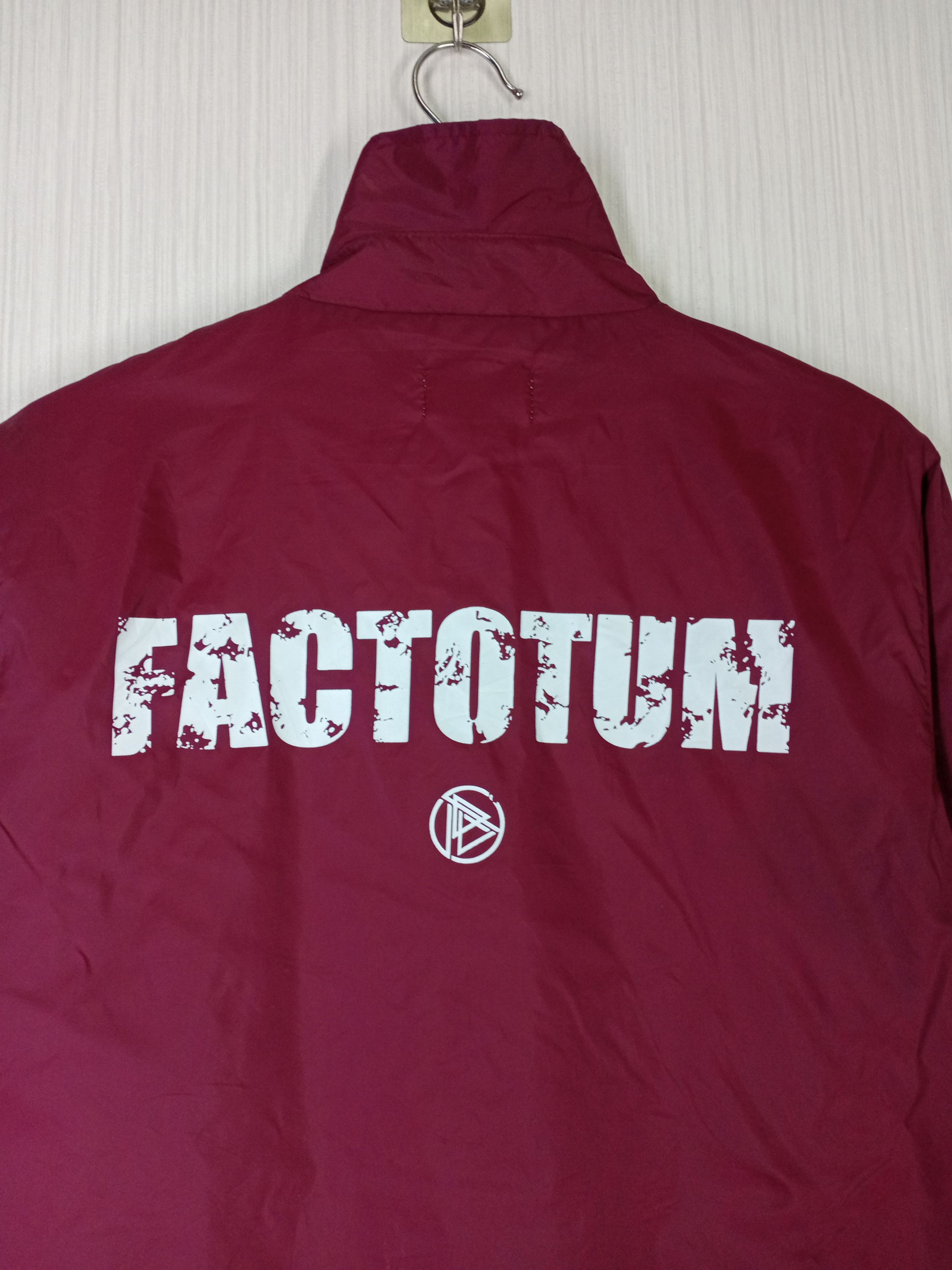 FACTOTUM RARE FACTOTUM BIG LOGO COACH JACKET Size US M / EU 48-50 / 2 - 4 Thumbnail