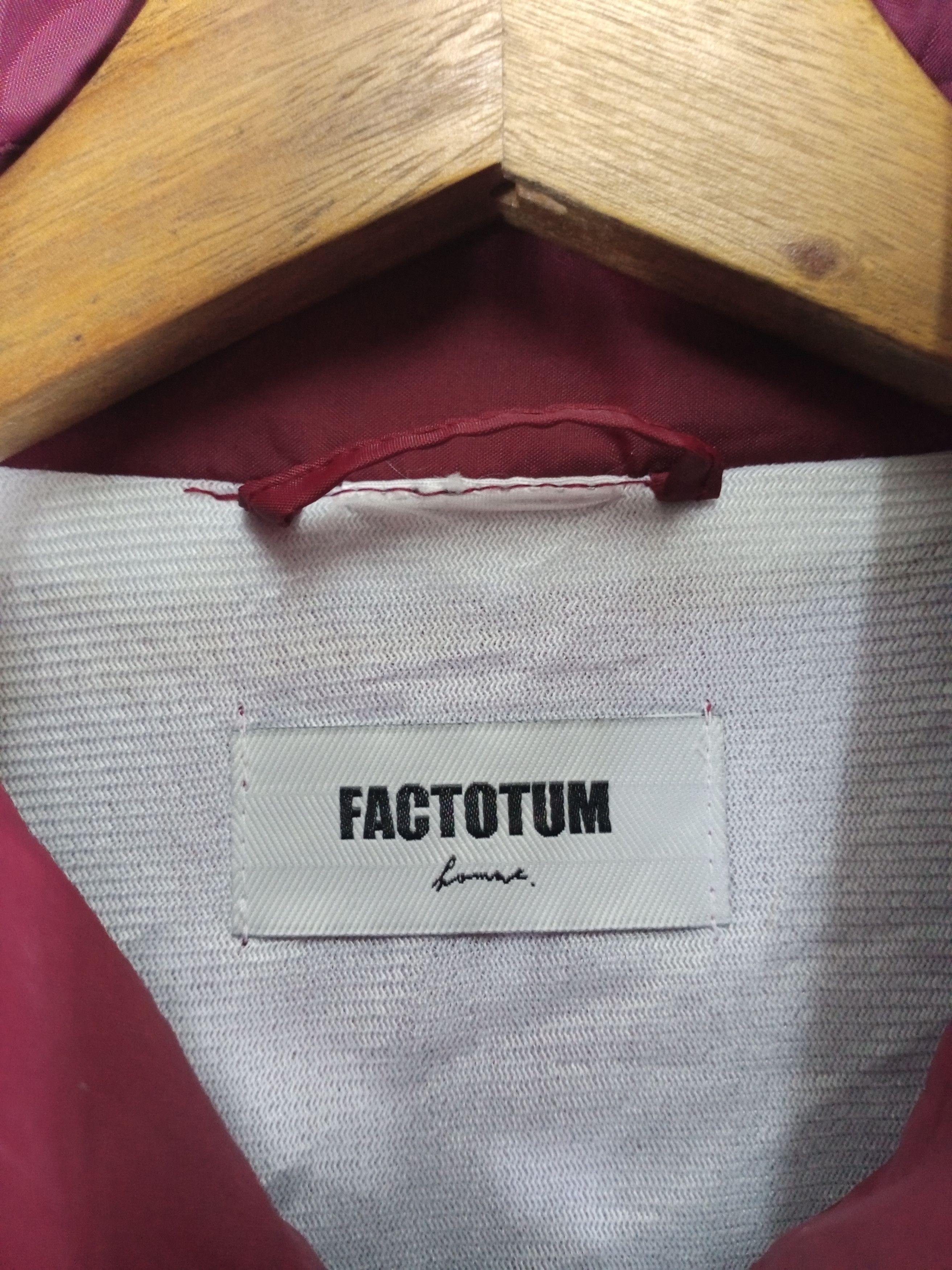 FACTOTUM RARE FACTOTUM BIG LOGO COACH JACKET Size US M / EU 48-50 / 2 - 5 Thumbnail
