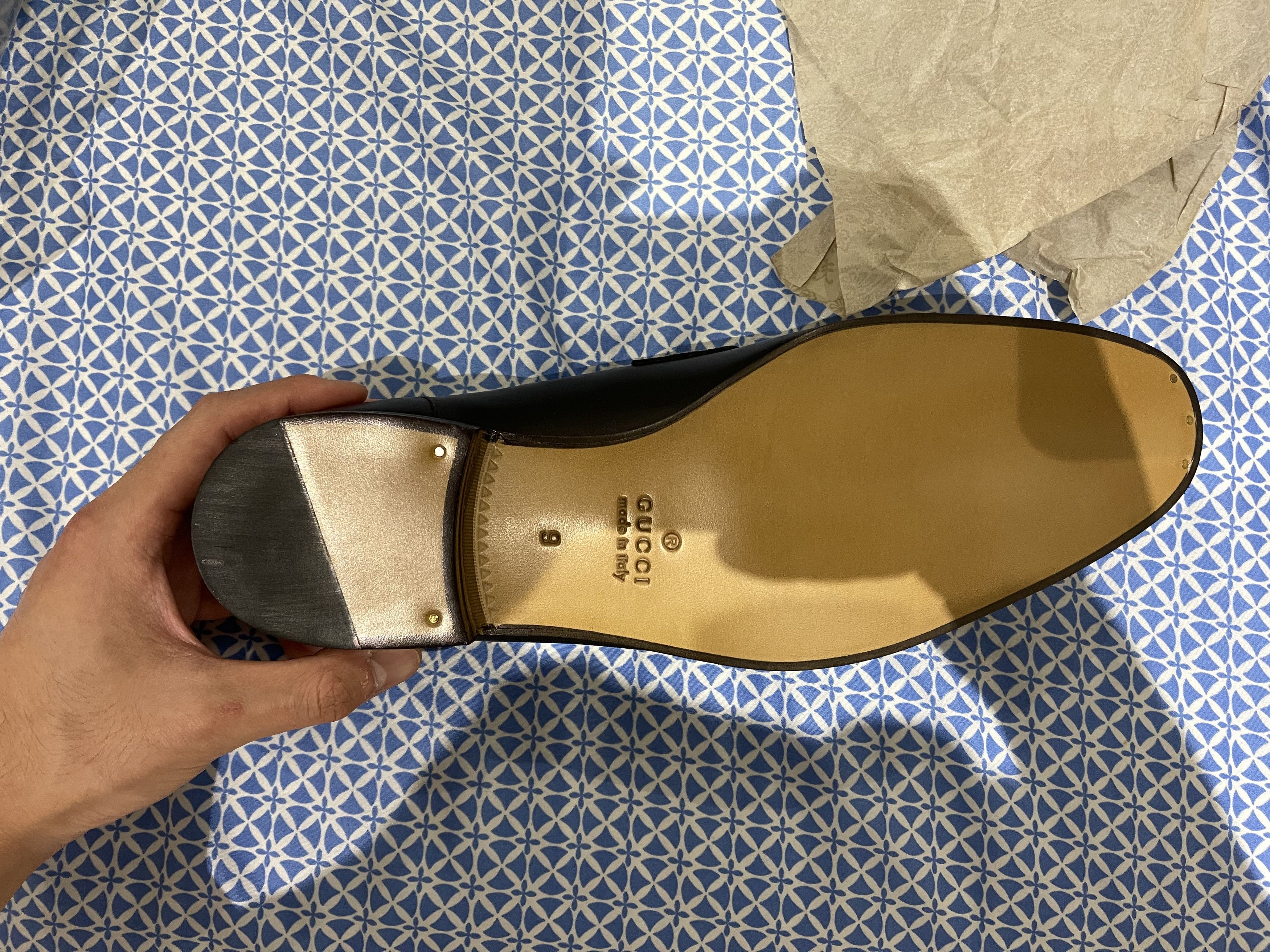 Gucci Jordaan Loafers Size US 10 / EU 43 - 2 Thumbnail