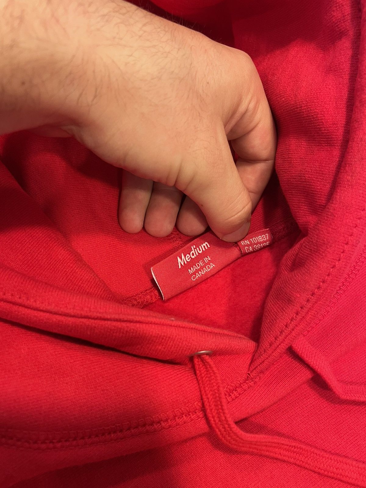 Supreme FW18 WATER ARC LOGO HOODIE Size US M / EU 48-50 / 2 - 4 Thumbnail