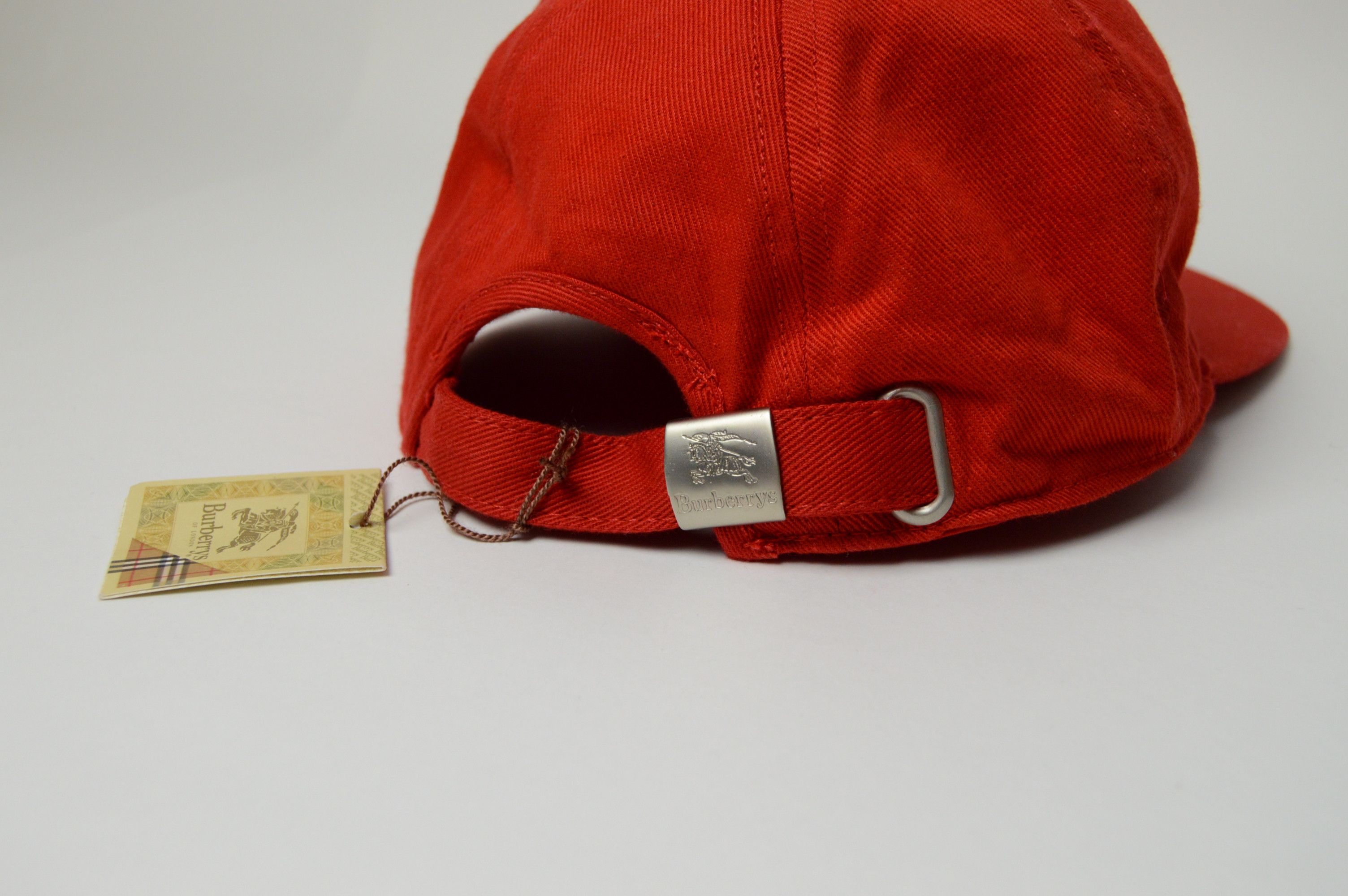 Burberry burberry cap rare vintage spell out embroidery 6panel Size ONE SIZE - 4 Thumbnail