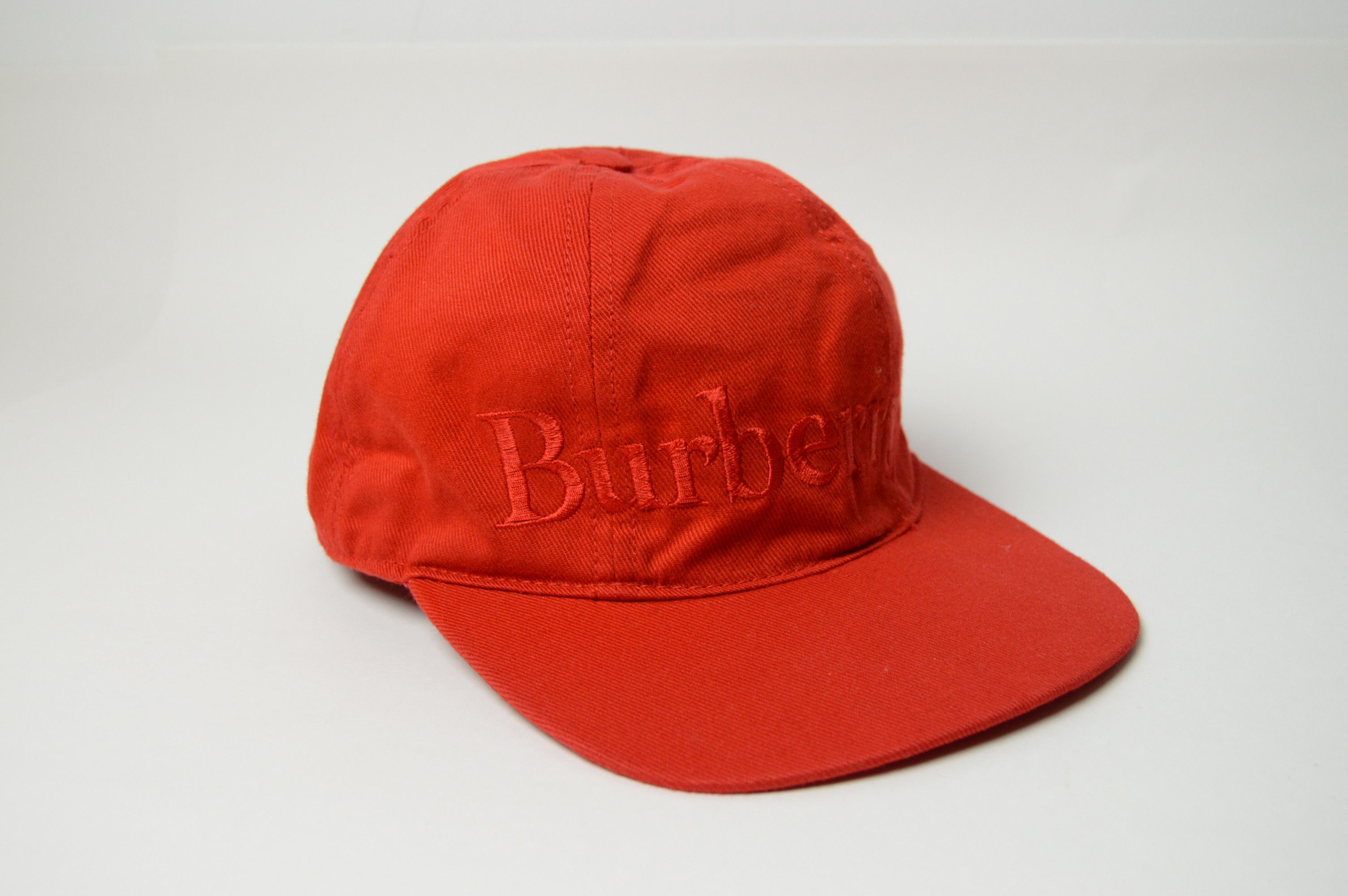 Burberry burberry cap rare vintage spell out embroidery 6panel Size ONE SIZE - 3 Thumbnail