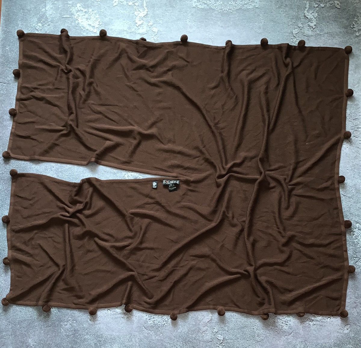 Escada × Escada Sport Escada by Margaretha ley 34 brown cape poncho sweater jacket Size XXS / US 00 / IT 34 - 7 Thumbnail