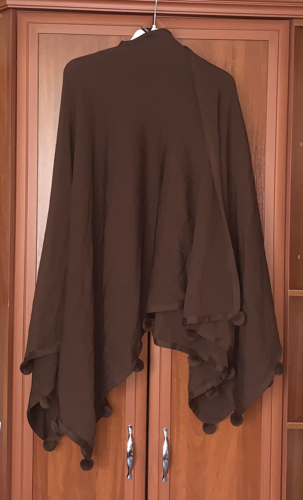 Escada × Escada Sport Escada by Margaretha ley 34 brown cape poncho sweater jacket Size XXS / US 00 / IT 34 - 16 Thumbnail