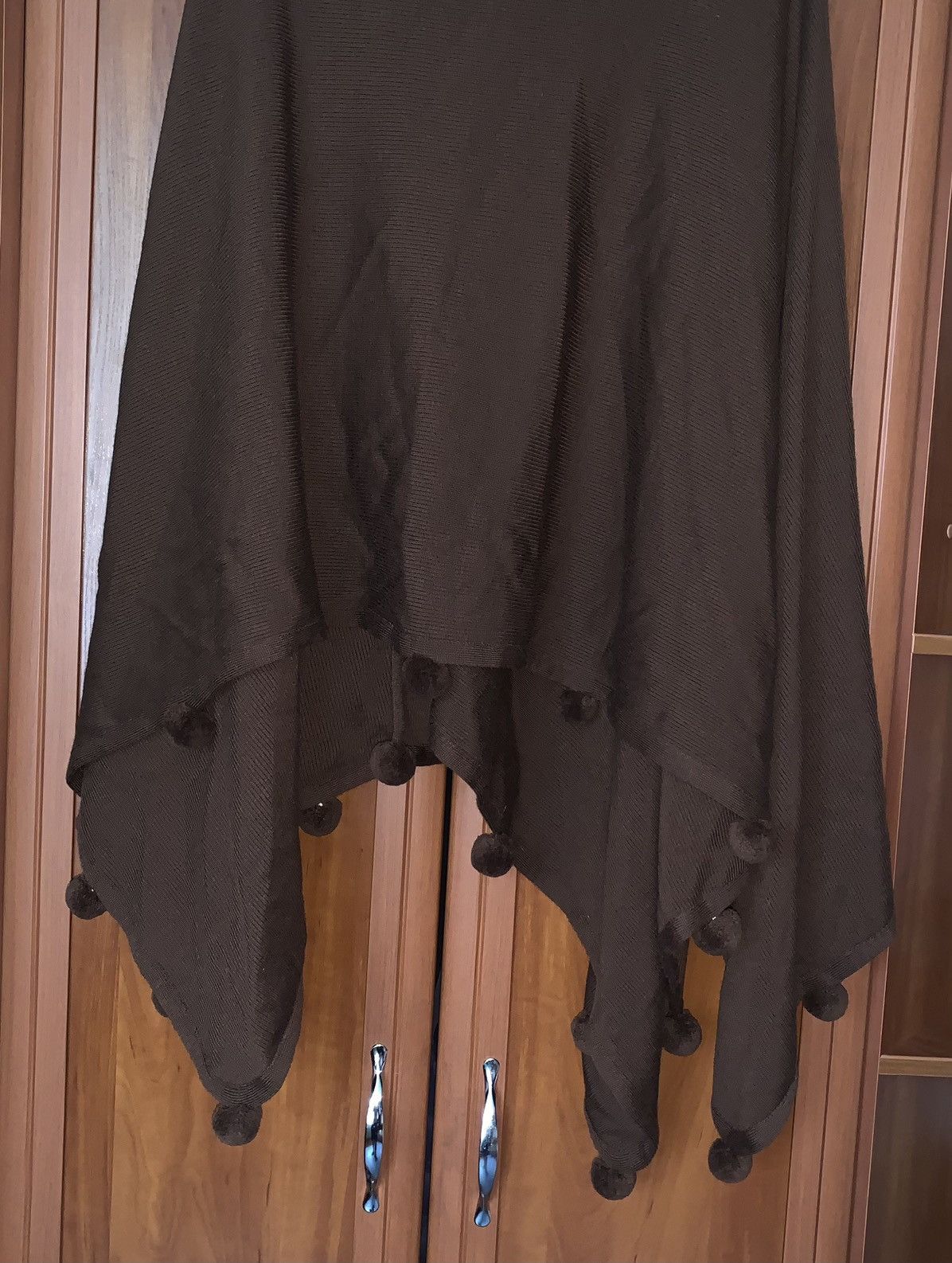 Escada × Escada Sport Escada by Margaretha ley 34 brown cape poncho sweater jacket Size XXS / US 00 / IT 34 - 15 Thumbnail