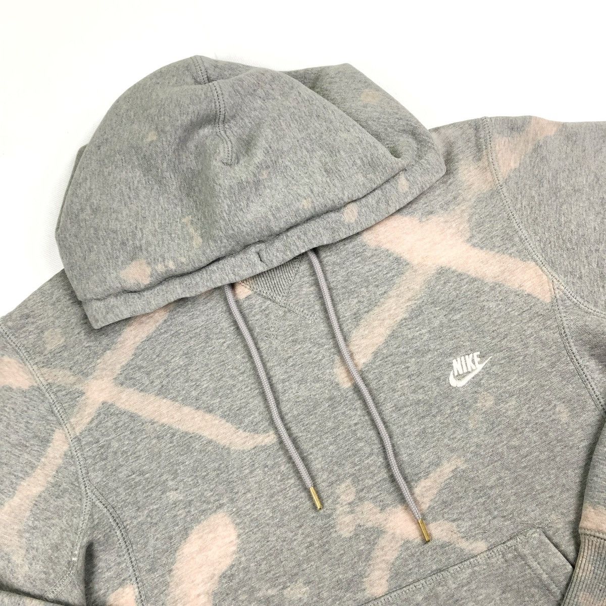 Nike × Vintage Nike hoodie zip vintage grey sweatshirt 90s Size US S / EU 44-46 / 1 - 2 Thumbnail