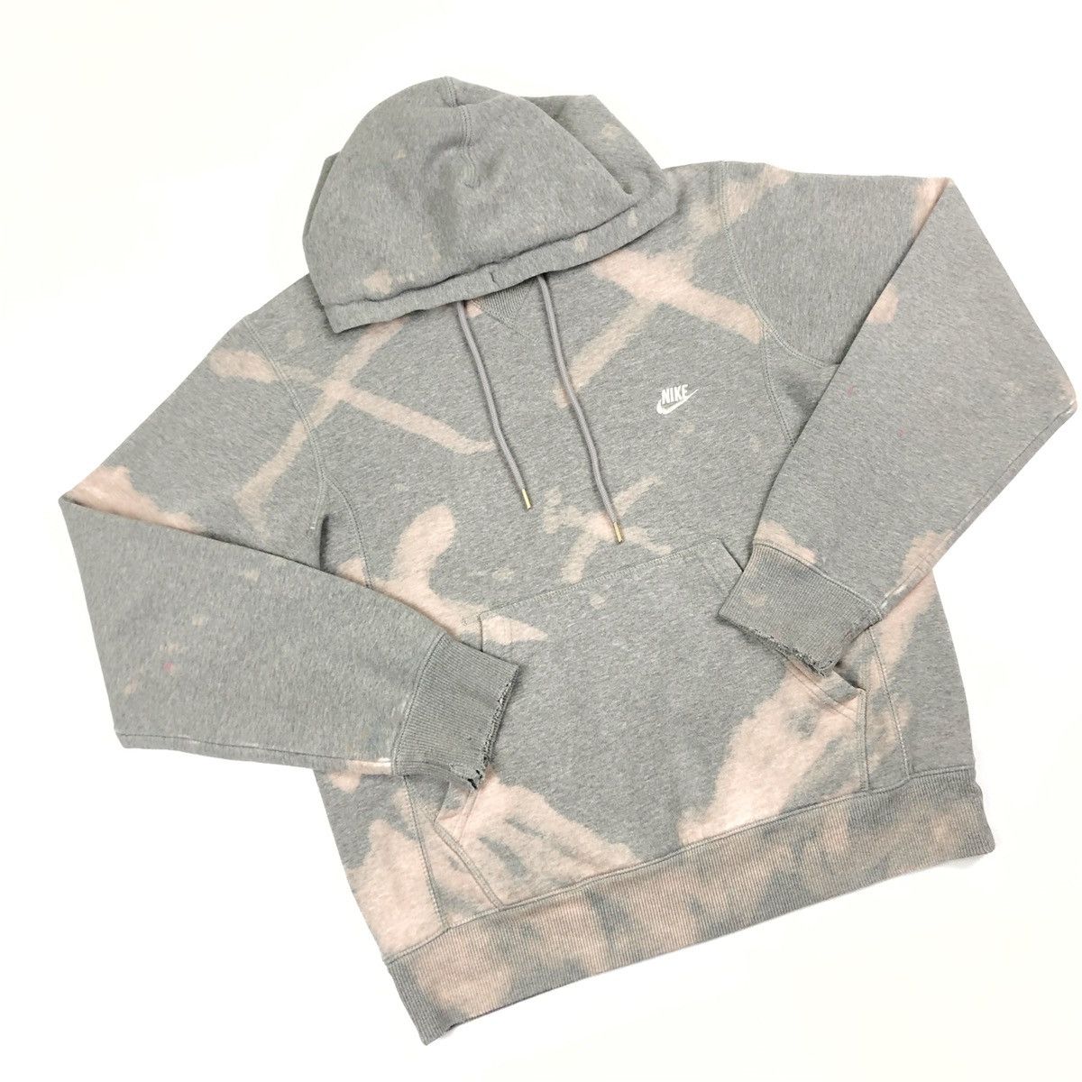 Nike × Vintage Nike hoodie zip vintage grey sweatshirt 90s Size US S / EU 44-46 / 1 - 5 Thumbnail