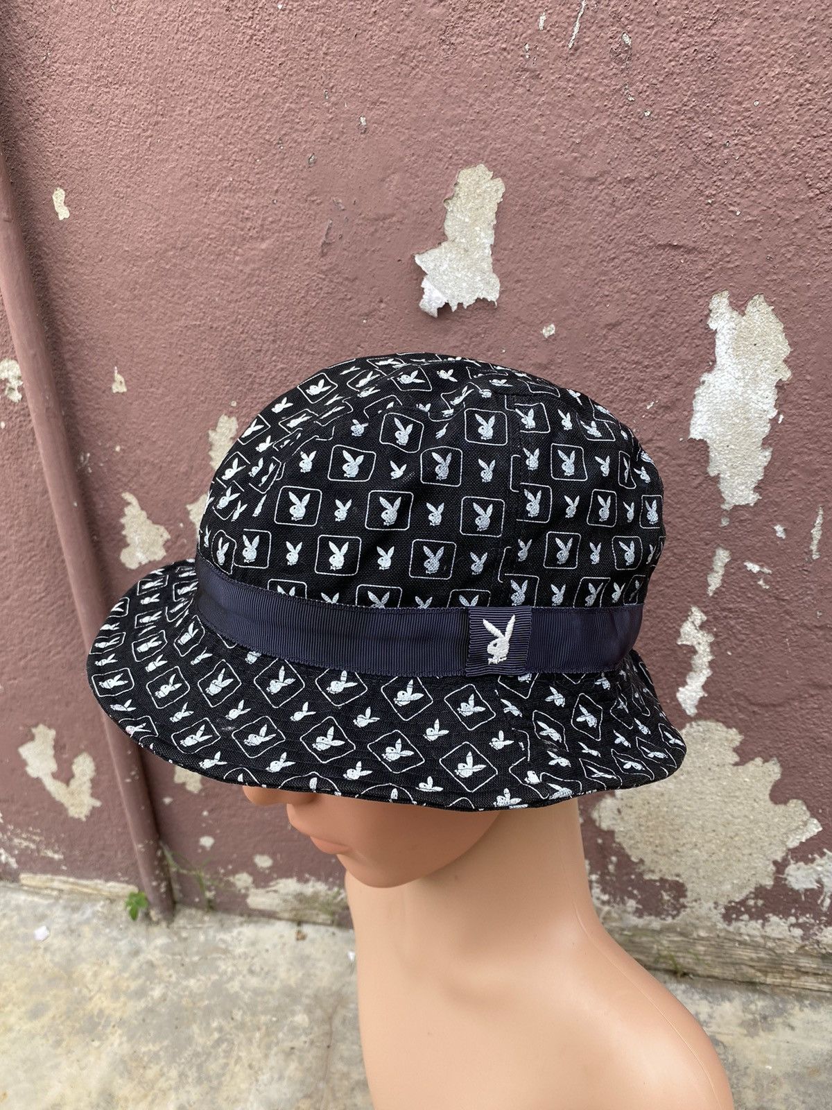 Playboy Vintage Playboy Monogram Logo Hat Size ONE SIZE - 5 Thumbnail