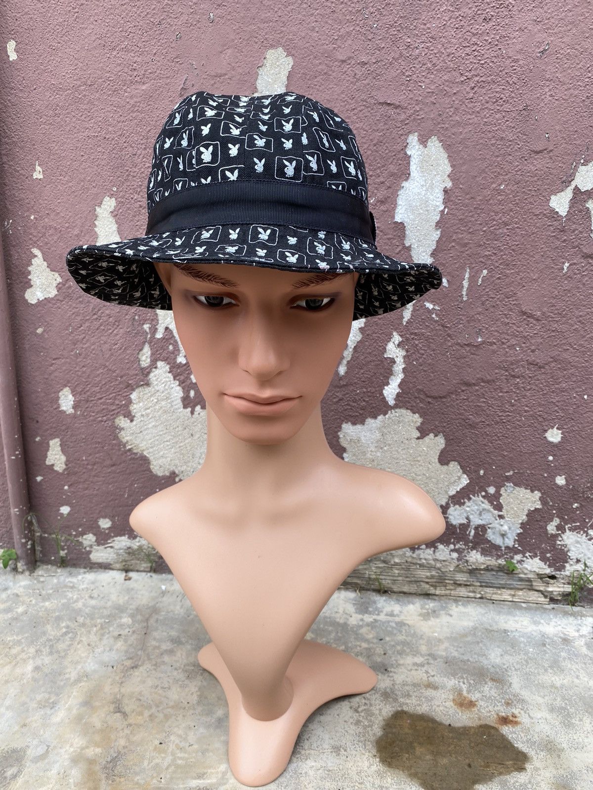 Playboy Vintage Playboy Monogram Logo Hat Size ONE SIZE - 3 Thumbnail