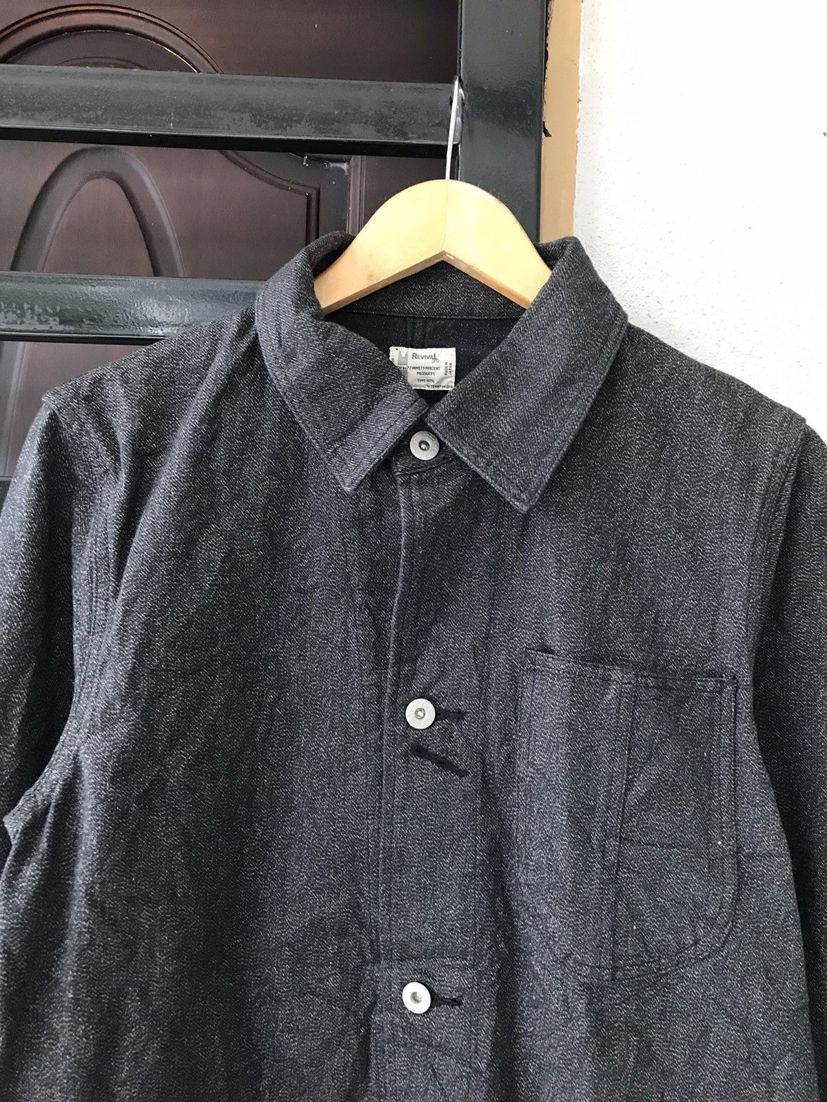 Japanese Brand × Vintage Vintage Workwear Jacket Made in Japan Size US M / EU 48-50 / 2 - 2 Thumbnail
