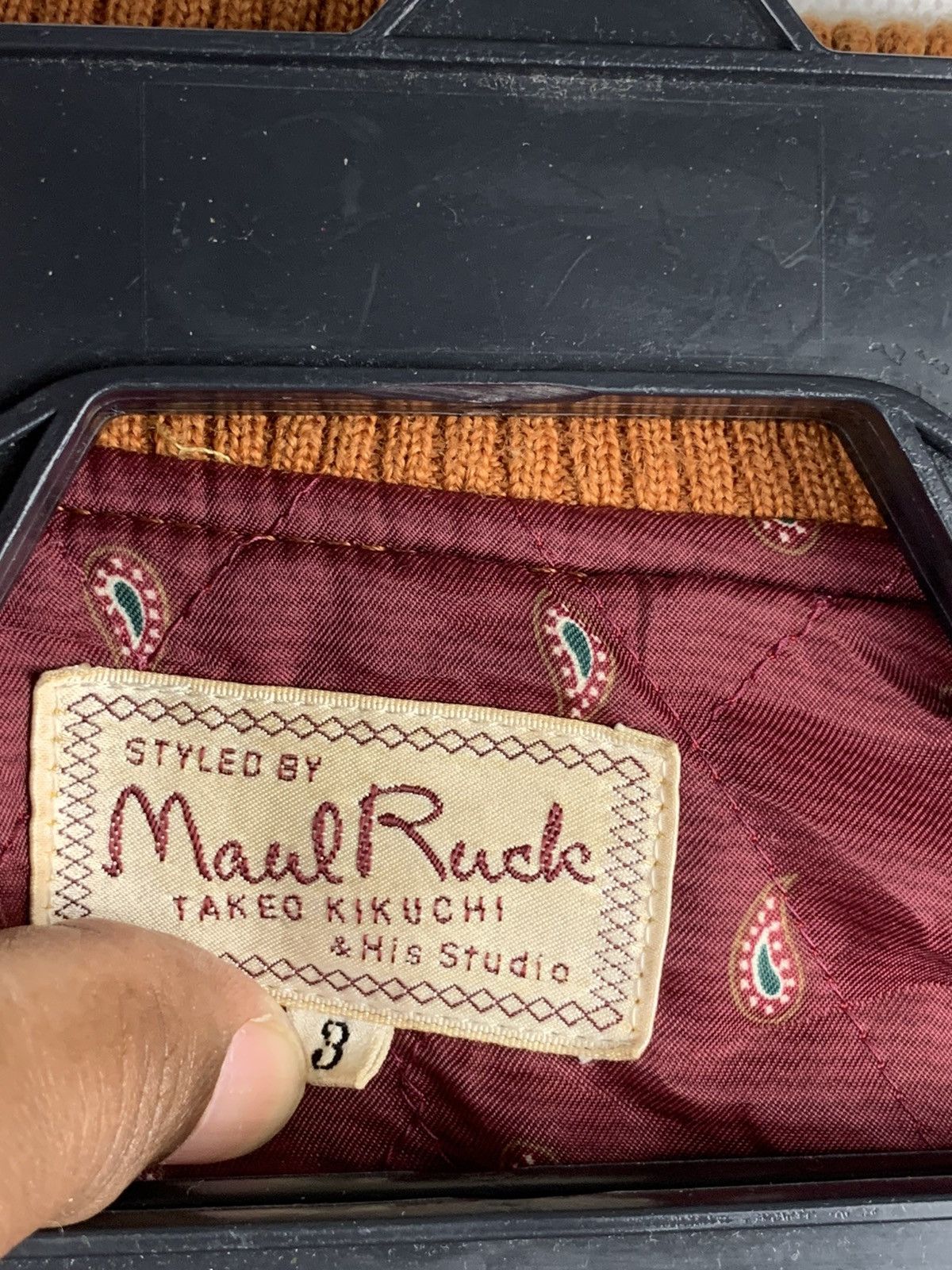 Takeo Kikuchi Maul Ruck x Takeo Kikuchi And His Studio Wool Varsity Jacket Size US XL / EU 56 / 4 - 24 Thumbnail
