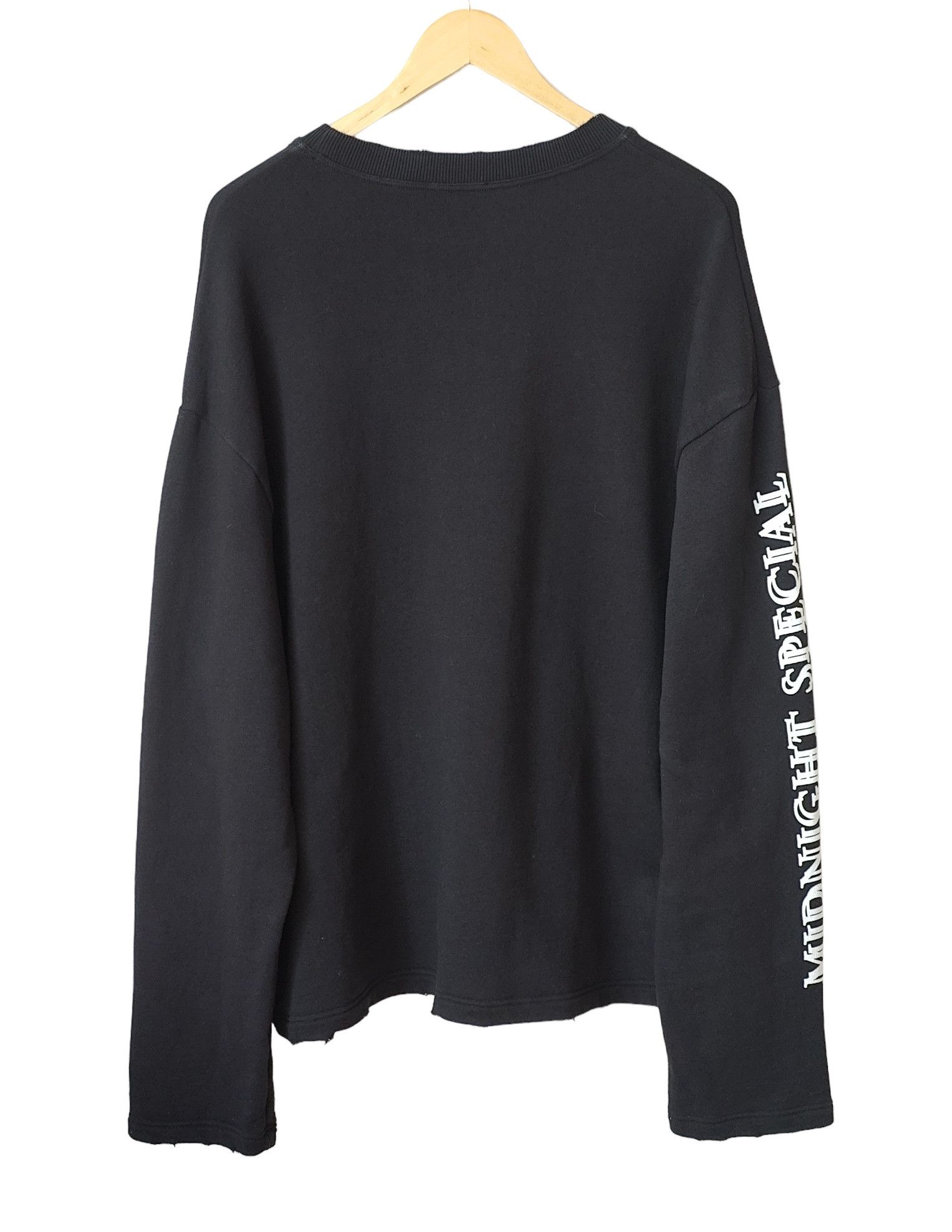 Ih Nom Uh Nit Ih Nom Uh Nit Midnight Special Distressed Sweatshirt Size US L / EU 52-54 / 3 - 7 Thumbnail