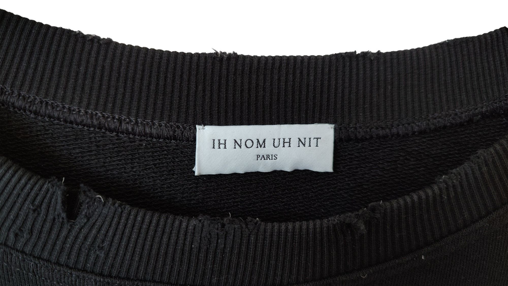 Ih Nom Uh Nit Ih Nom Uh Nit Midnight Special Distressed Sweatshirt Size US L / EU 52-54 / 3 - 4 Thumbnail
