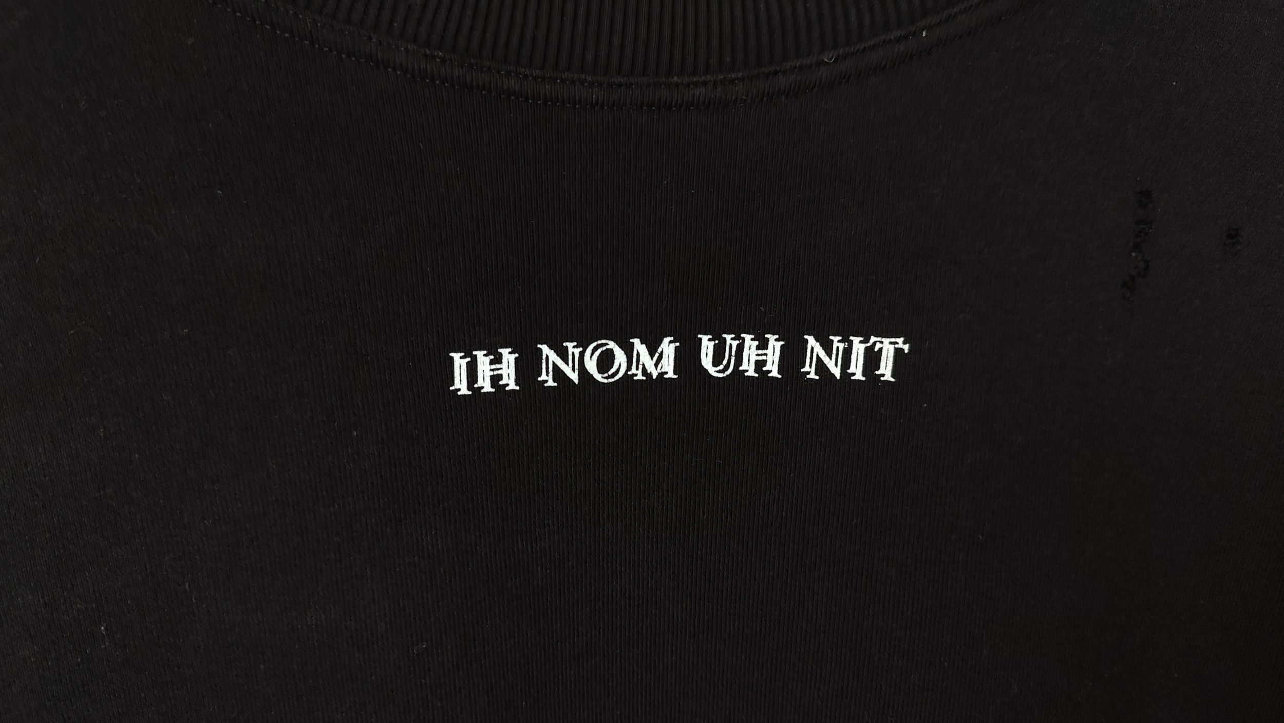 Ih Nom Uh Nit Ih Nom Uh Nit Midnight Special Distressed Sweatshirt Size US L / EU 52-54 / 3 - 3 Thumbnail