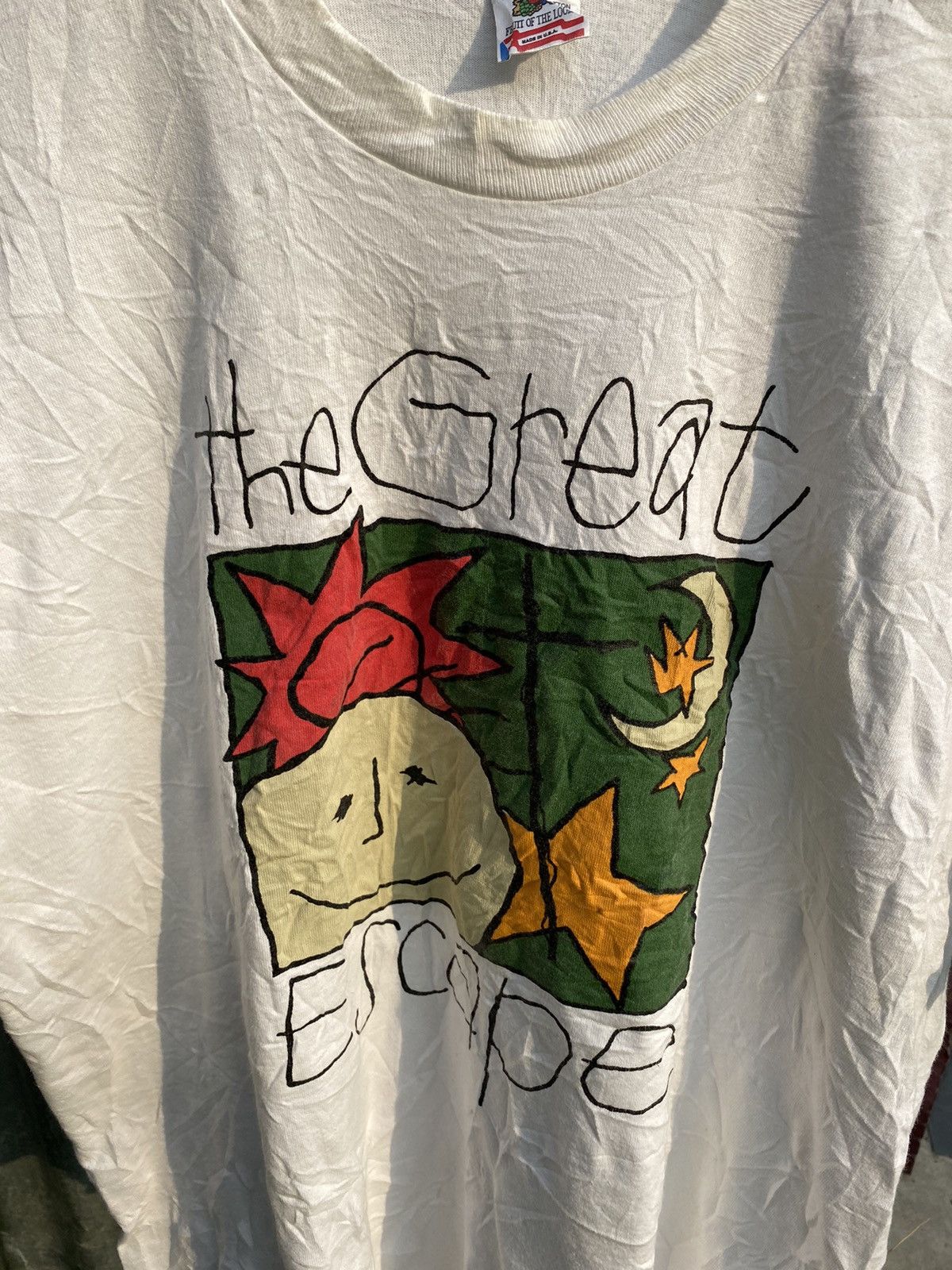 VINTAGE ‘THE GREAT ESCAPE’ ART TSHIRT Made in Usa