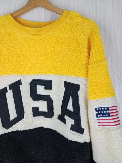 Designer × Japanese Brand apanese Brand Suggestion Embroidery USA Sherpa Fleece Size US L / EU 52-54 / 3 - 4 Thumbnail