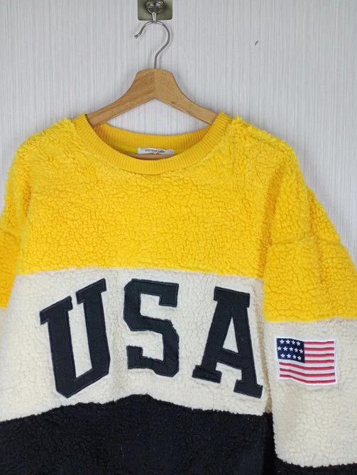 Designer × Japanese Brand apanese Brand Suggestion Embroidery USA Sherpa Fleece Size US L / EU 52-54 / 3 - 2 Thumbnail