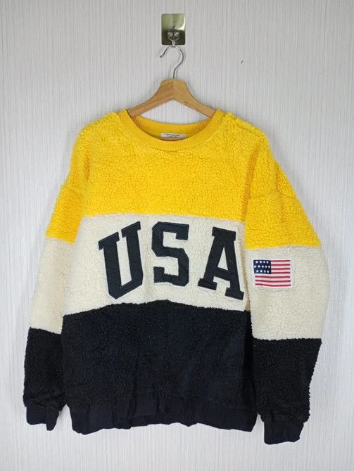 Designer × Japanese Brand apanese Brand Suggestion Embroidery USA Sherpa Fleece Size US L / EU 52-54 / 3 - 1 Thumbnail