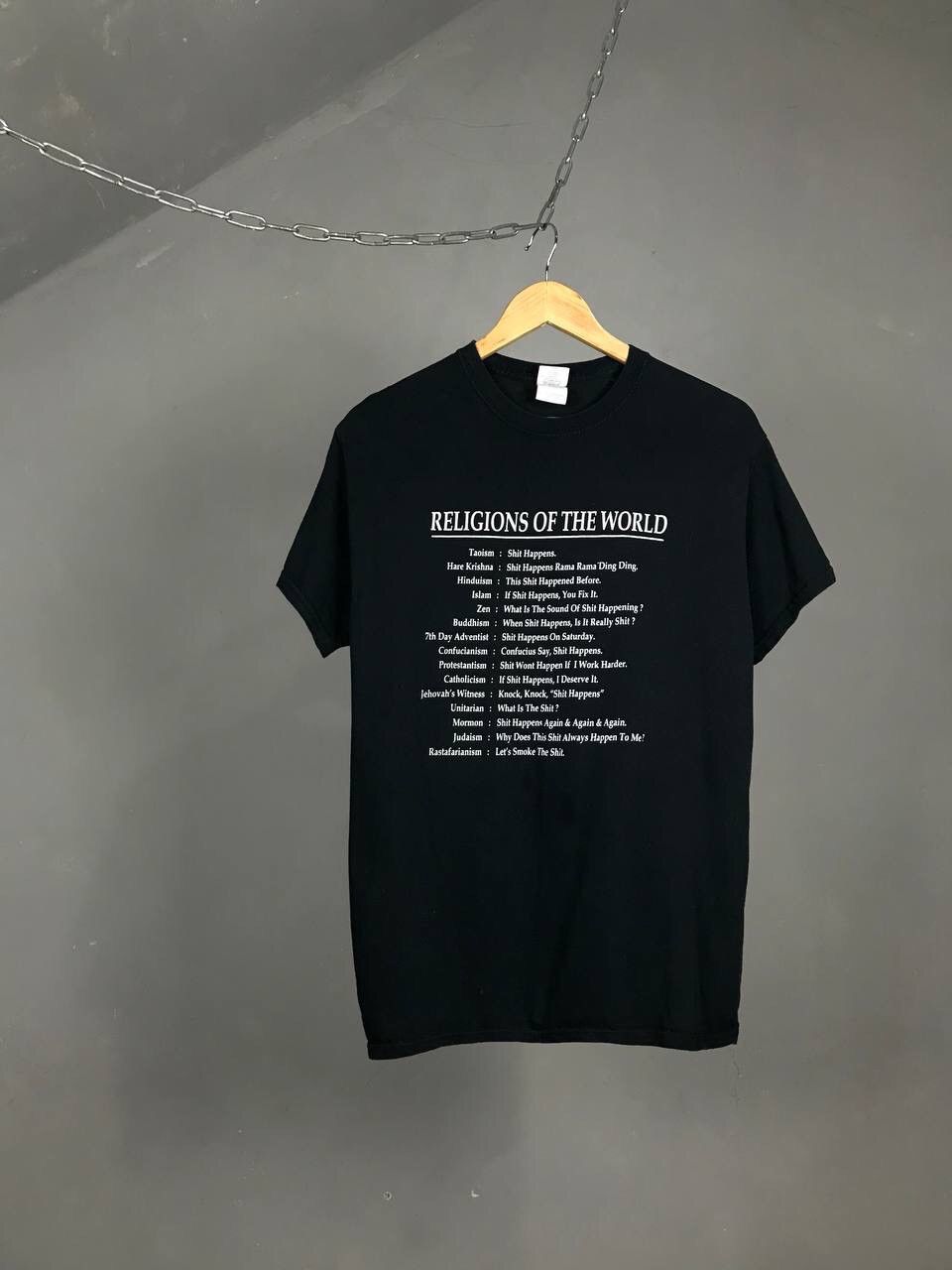 Vintage Religions of the world vintage religion tee Size US M / EU 48-50 / 2 - 1 Thumbnail