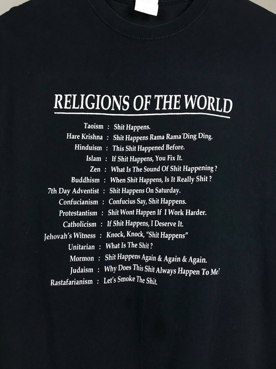 Vintage Religions of the world vintage religion tee Size US M / EU 48-50 / 2 - 3 Thumbnail