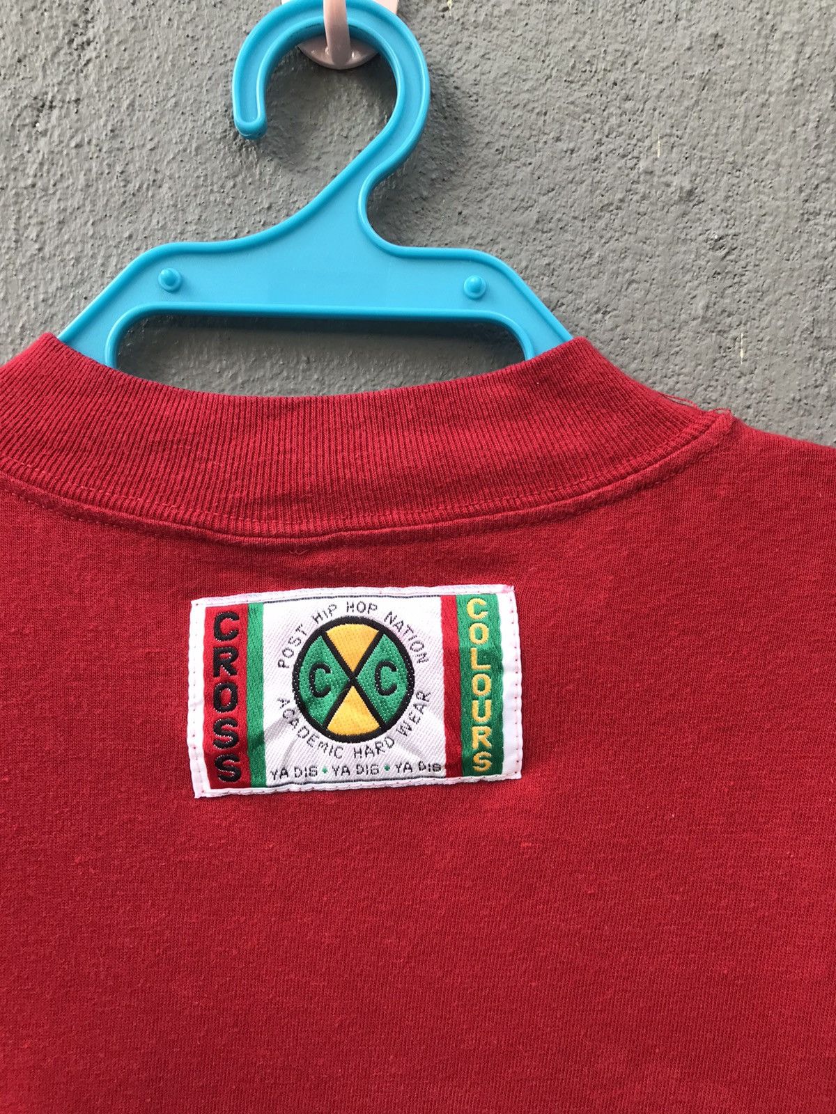 Cross Colours × Vintage RARE! Vintage Cross Colours Longsleeve Tshirt!! Size US L / EU 52-54 / 3 - 7 Thumbnail