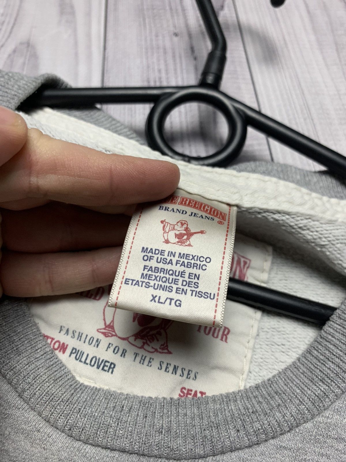 Japanese Brand × True Religion × Vintage Vintage sweatshirt True religion size XL Size US XL / EU 56 / 4 - 3 Thumbnail