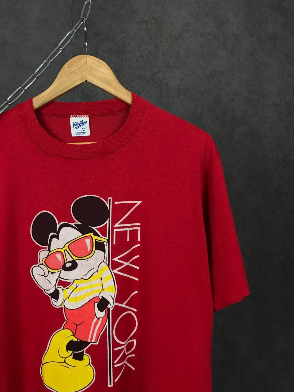 Mickey Mouse × Vintage Mickey Mouse Disney New York made in USA vintage tee Size US XL / EU 56 / 4 - 2 Thumbnail