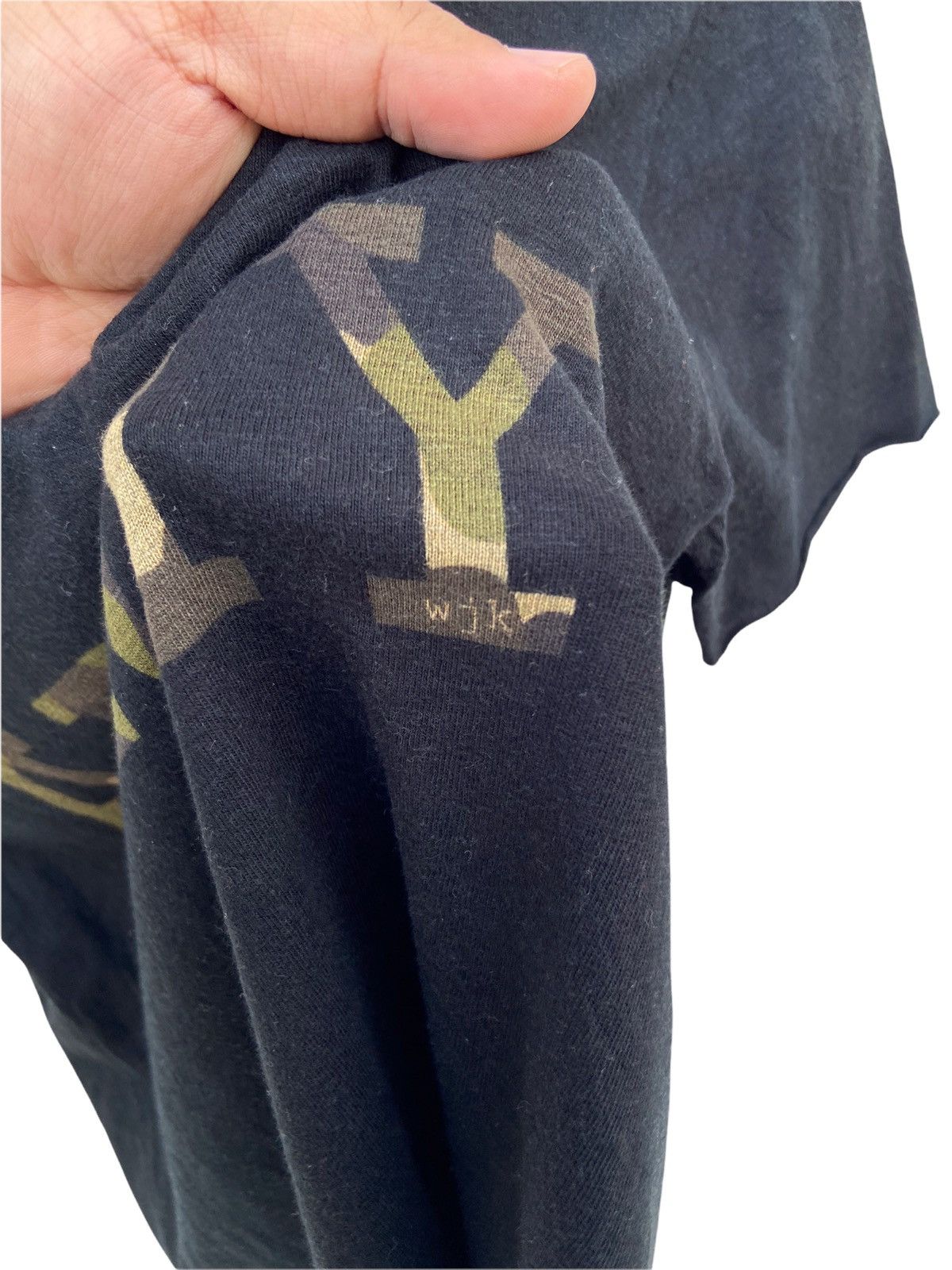junhashimoto WJK Army Spellout Tees Size US S / EU 44-46 / 1 - 4 Thumbnail