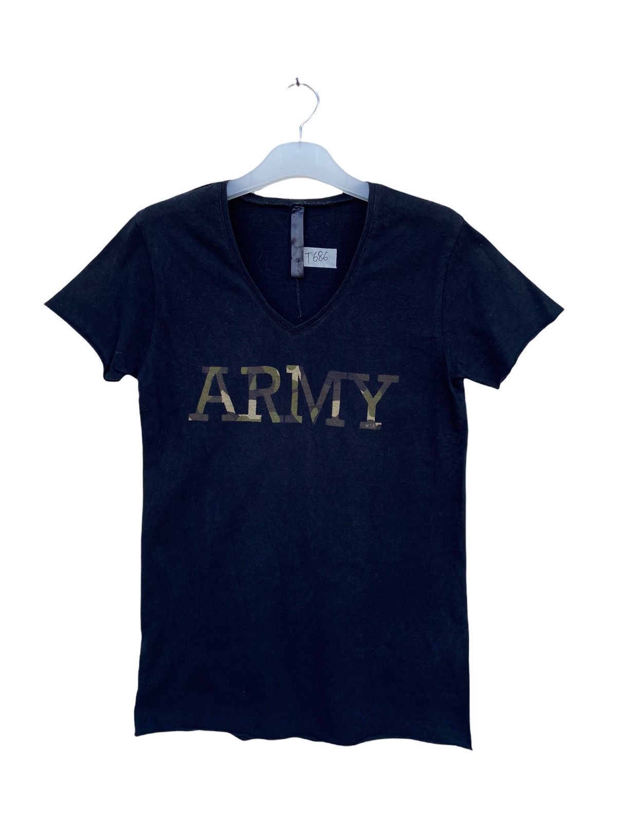 junhashimoto WJK Army Spellout Tees Size US S / EU 44-46 / 1 - 1 Thumbnail