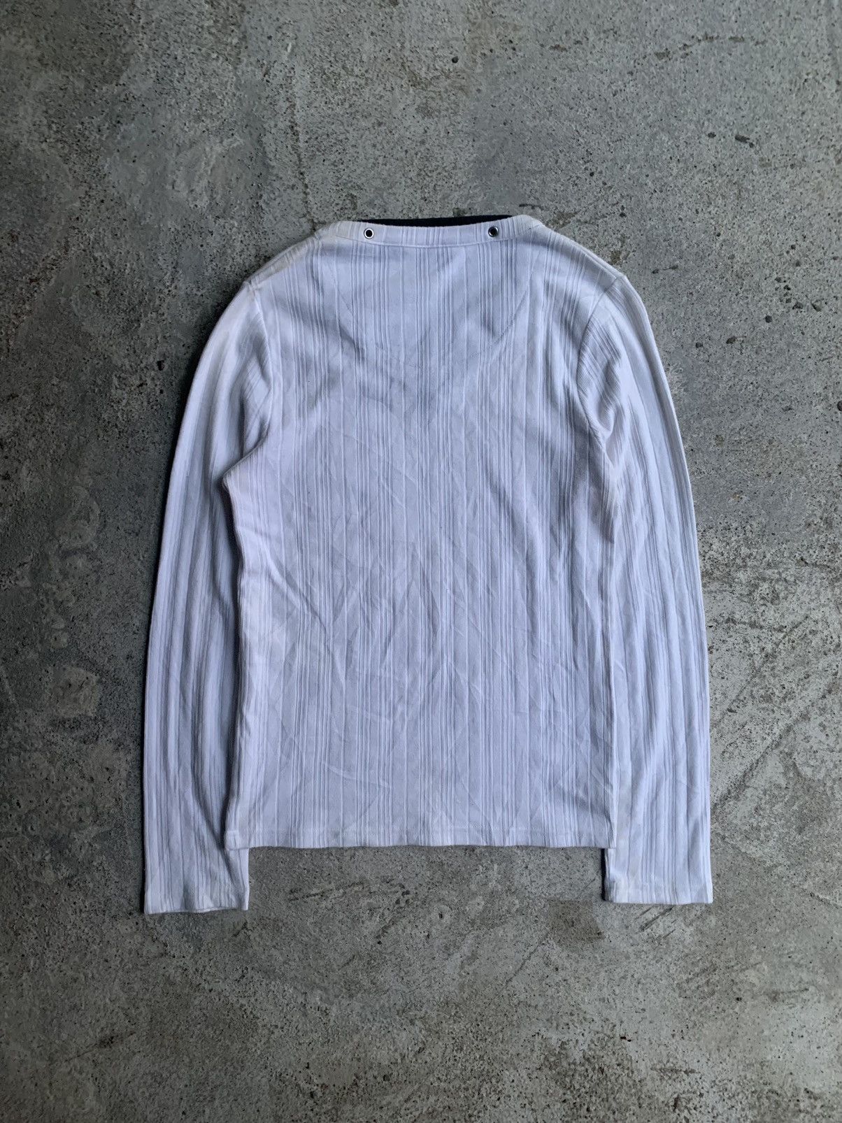 Beauty Beast × Japanese Brand × Jean Paul Gaultier Vintage Japanese Body Wave Seditionaries Punk Long Sleeve Size US L / EU 52-54 / 3 - 7 Thumbnail