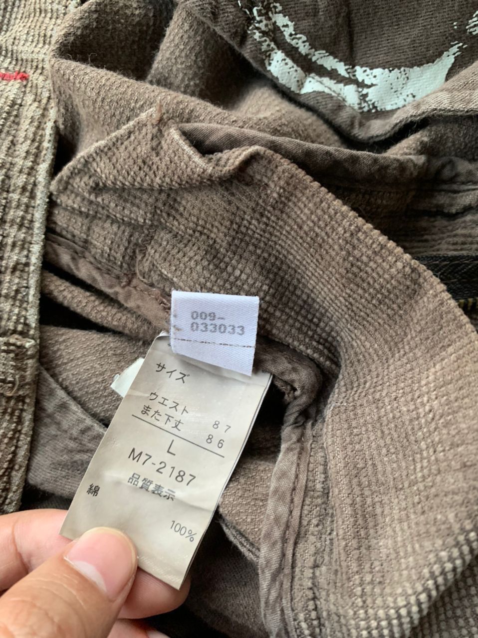 Designer × Marithe + Francois Girbaud Marithe Francois Girbaud Coduroy Trouser Size US 35 - 9 Thumbnail