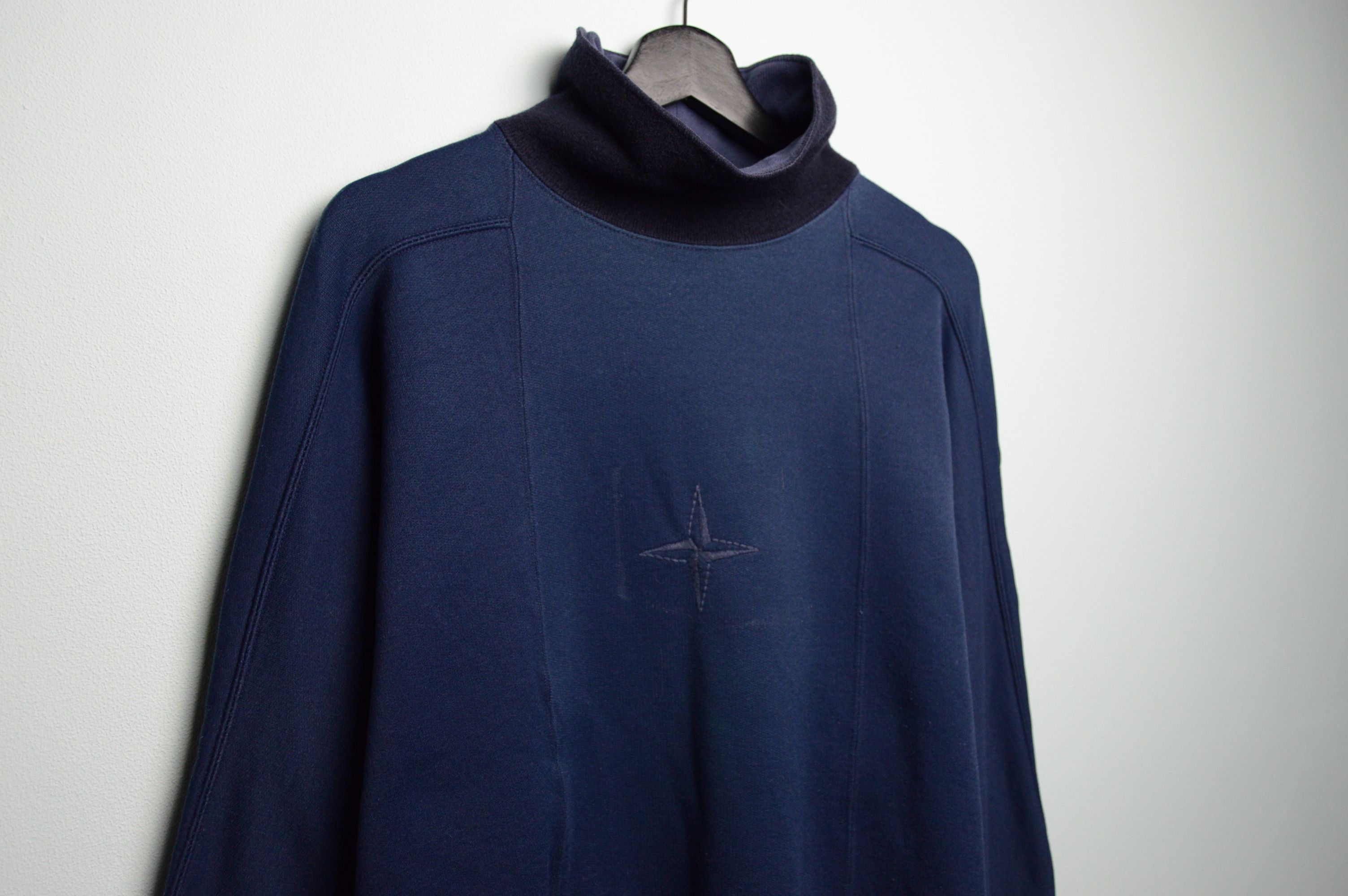 Stone Island stone island mock neck sweatshirt rare archive 1991 Size US L / EU 52-54 / 3 - 3 Thumbnail
