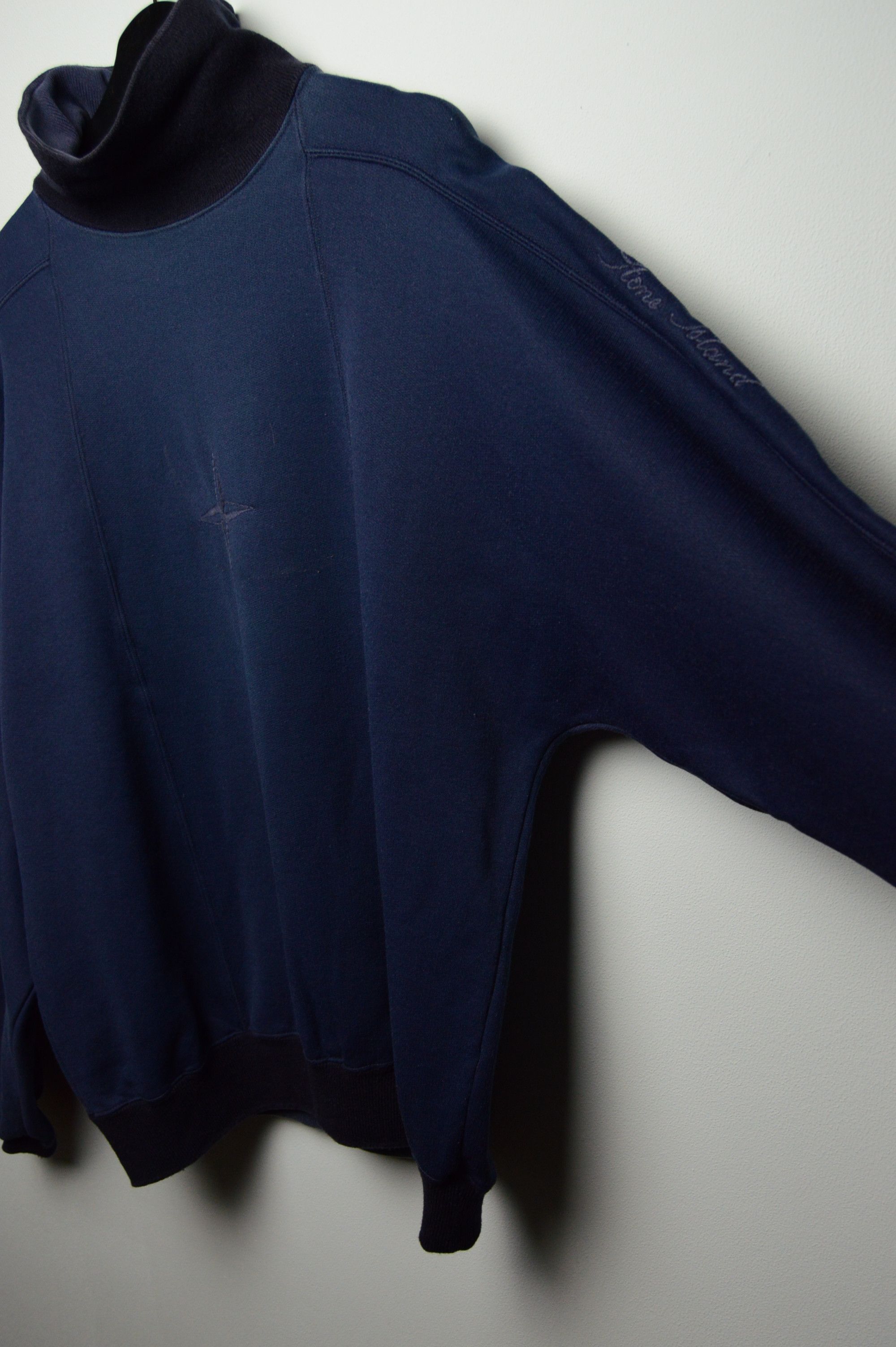 Stone Island stone island mock neck sweatshirt rare archive 1991 Size US L / EU 52-54 / 3 - 7 Thumbnail