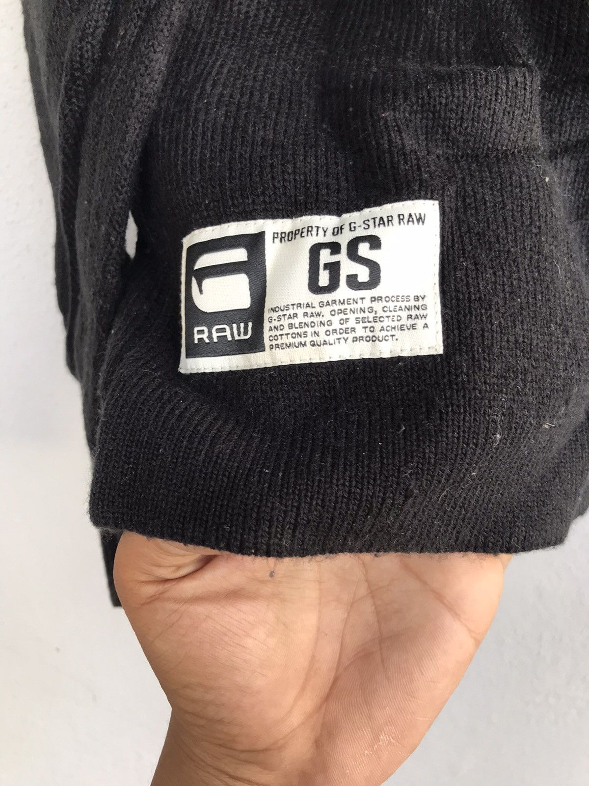 G-Star × Japanese Brand × Vintage ‼️LAST DROP‼️ Rare G Star Raw Knit Cardigan Size US M / EU 48-50 / 2 - 9 Thumbnail