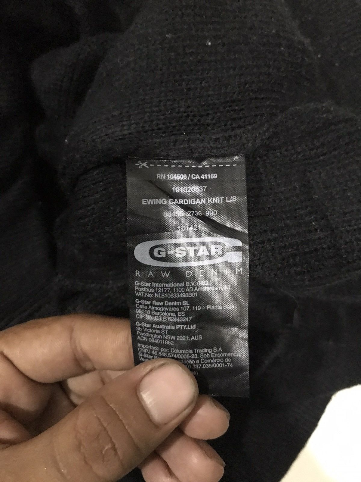 G-Star × Japanese Brand × Vintage ‼️LAST DROP‼️ Rare G Star Raw Knit Cardigan Size US M / EU 48-50 / 2 - 11 Thumbnail