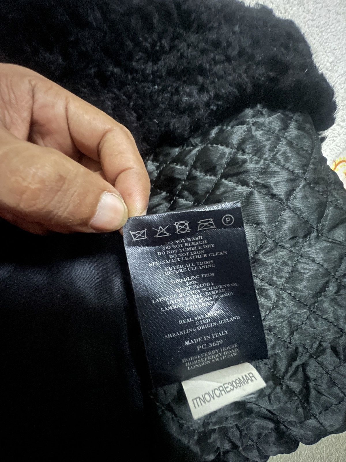 Burberry Prorsum Burberry Prorsum Shearling Aviator Belted Jacket Size XS / US 0-2 / IT 36-38 - 10 Thumbnail